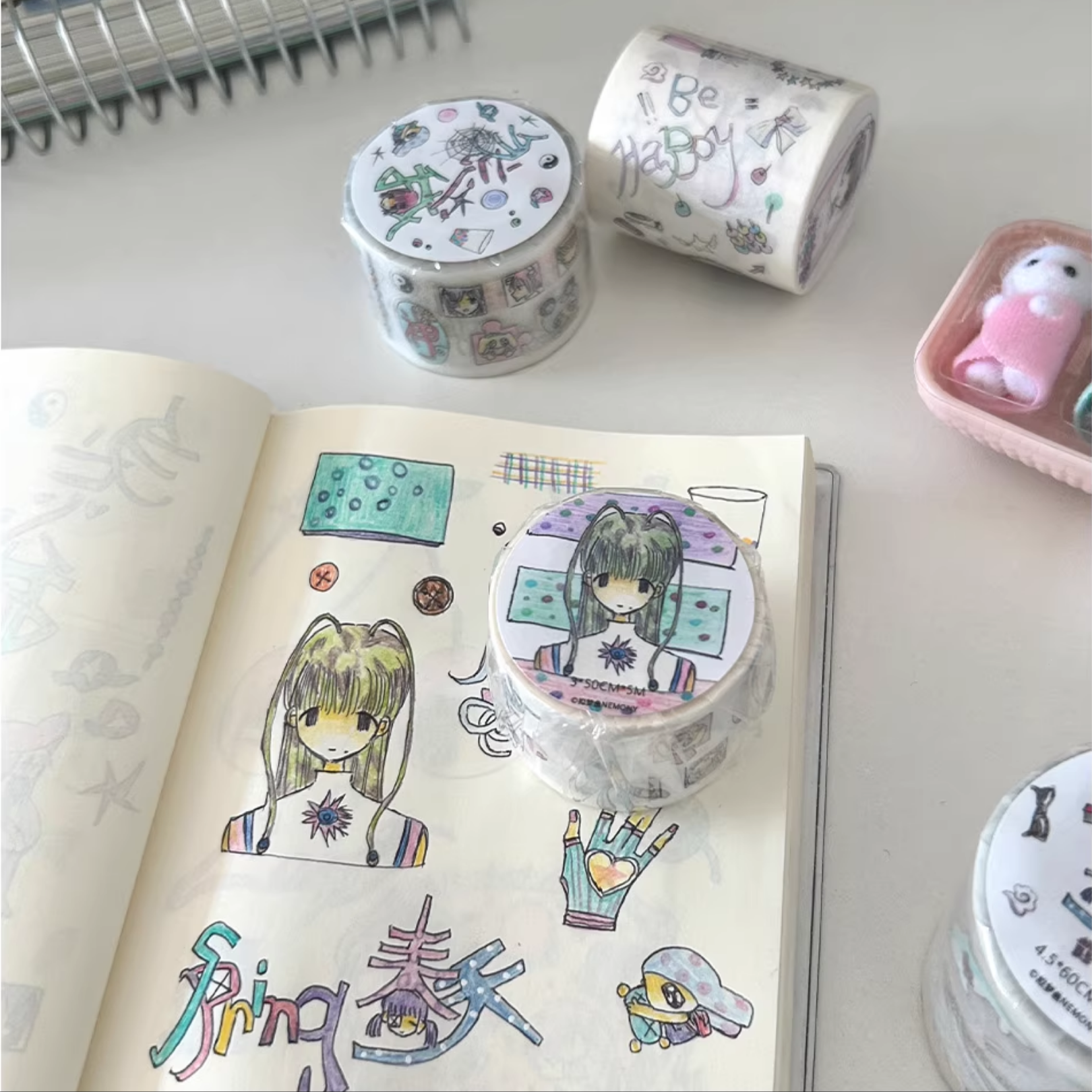 NEMONY - DON'T FORGET ME STICKER ROLL
