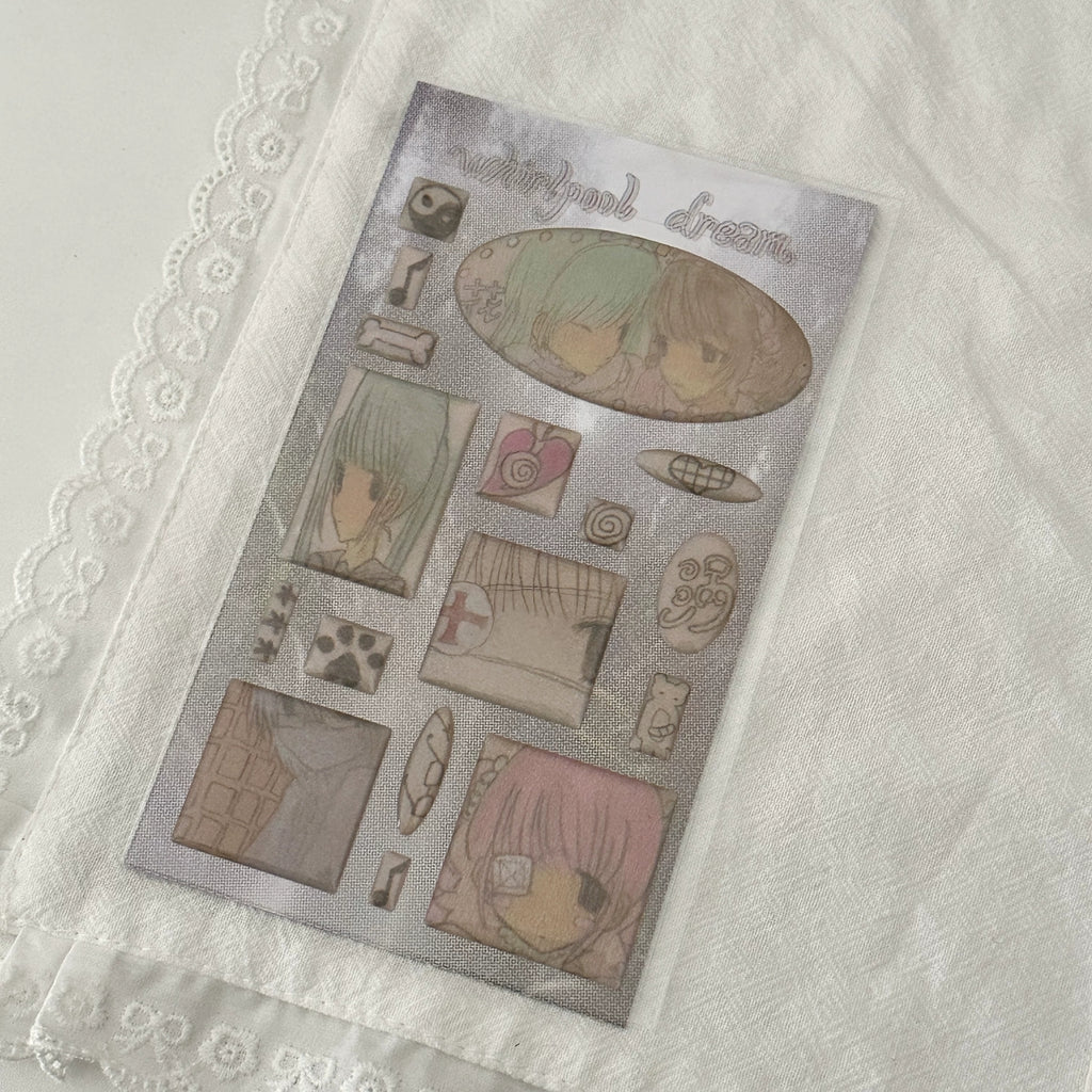 NEMONY - WHIRLPOOL DREAM STICKER SHEET
