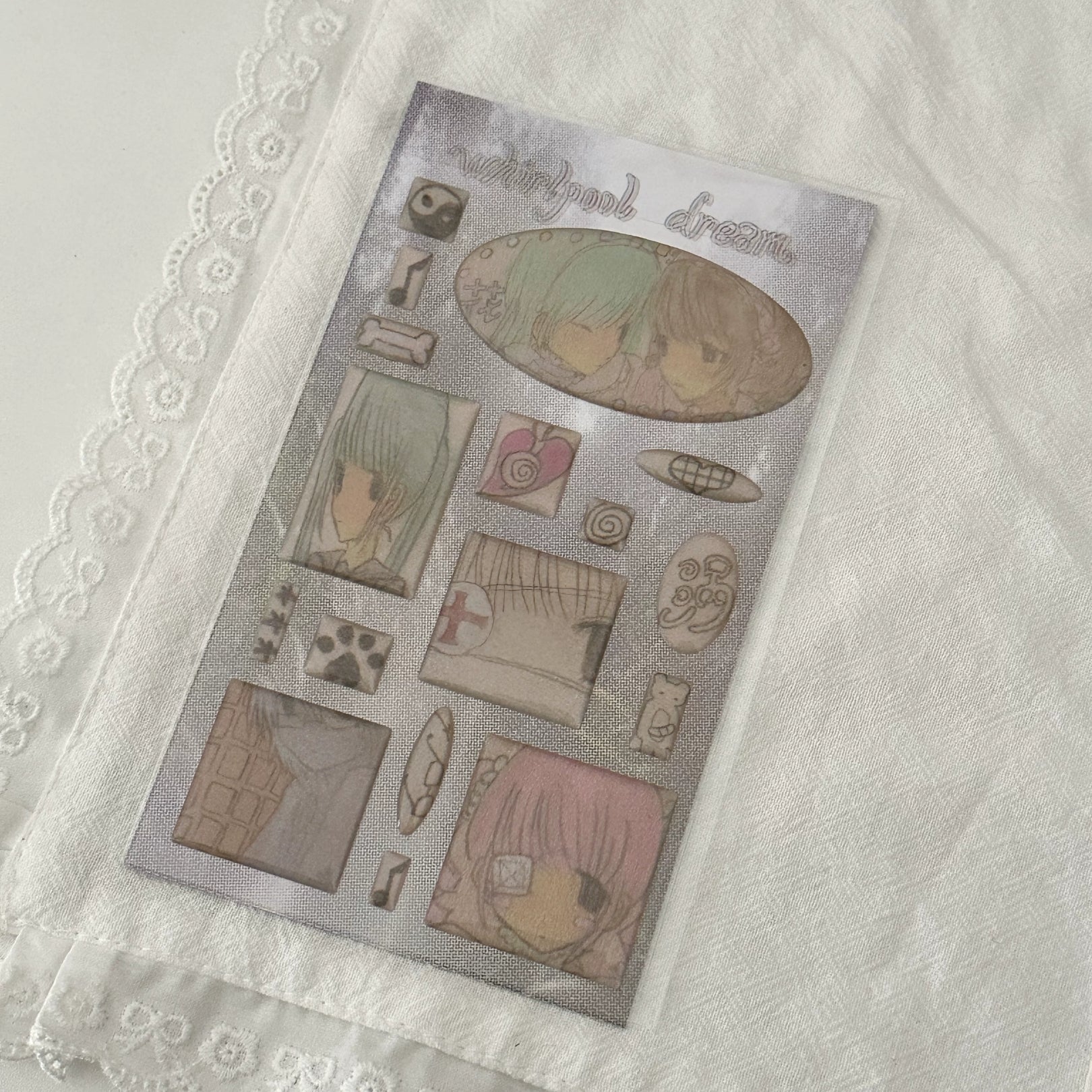 NEMONY - WHIRLPOOL DREAM STICKER SHEET