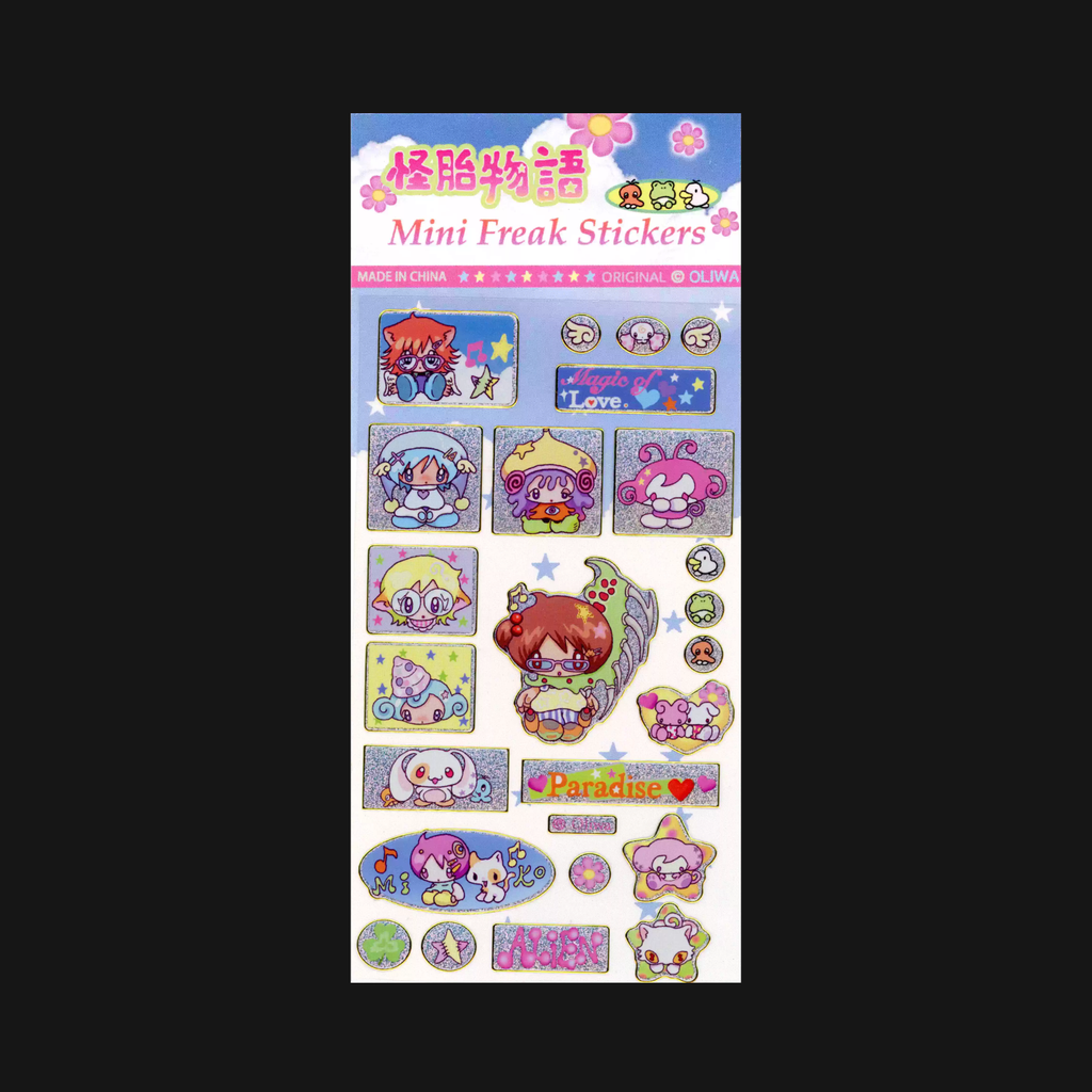 Oliwa - Mini Freak Sticker Sheet