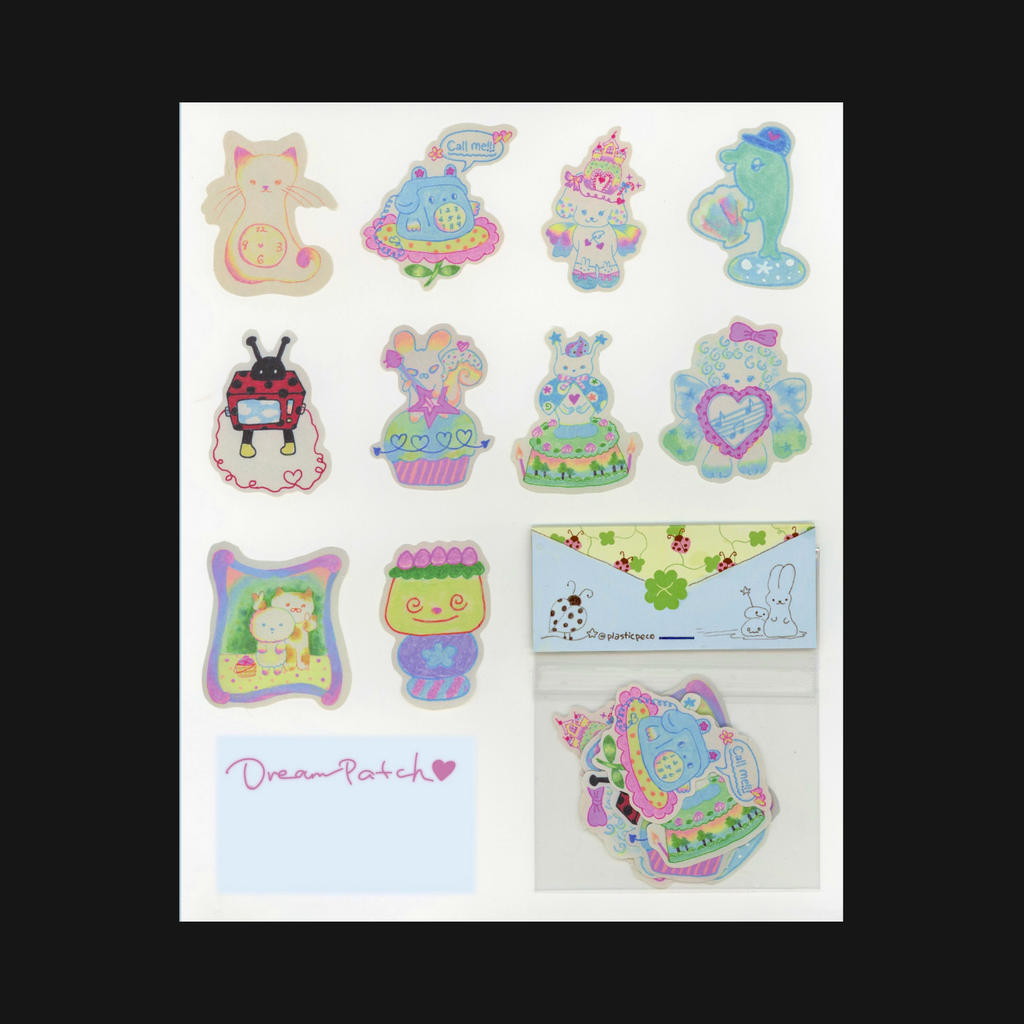 PLASTIC PECO - DREAM PATCH STICKER PACK