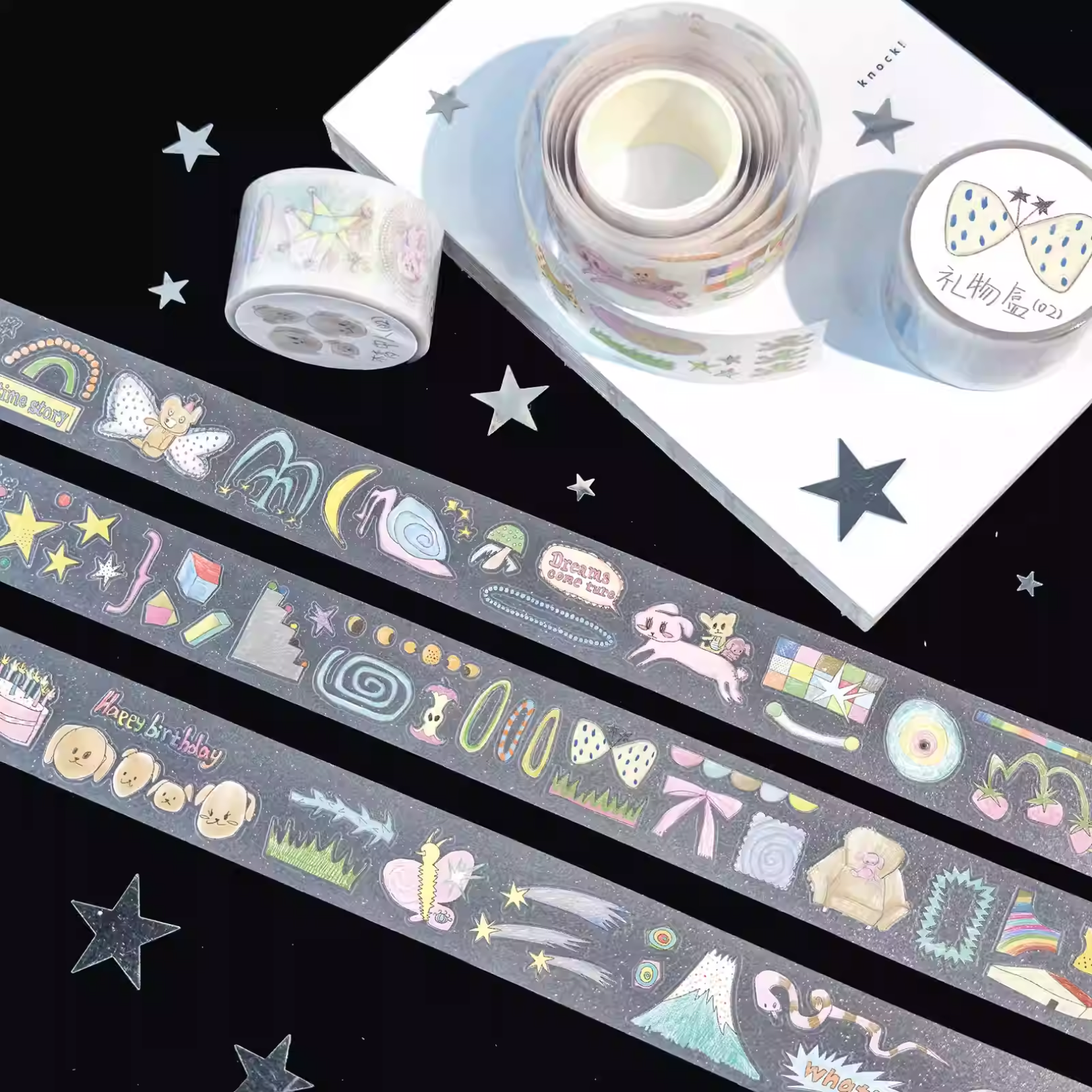 AGUGU - FAIRY TALE BOOK STICKER ROLL