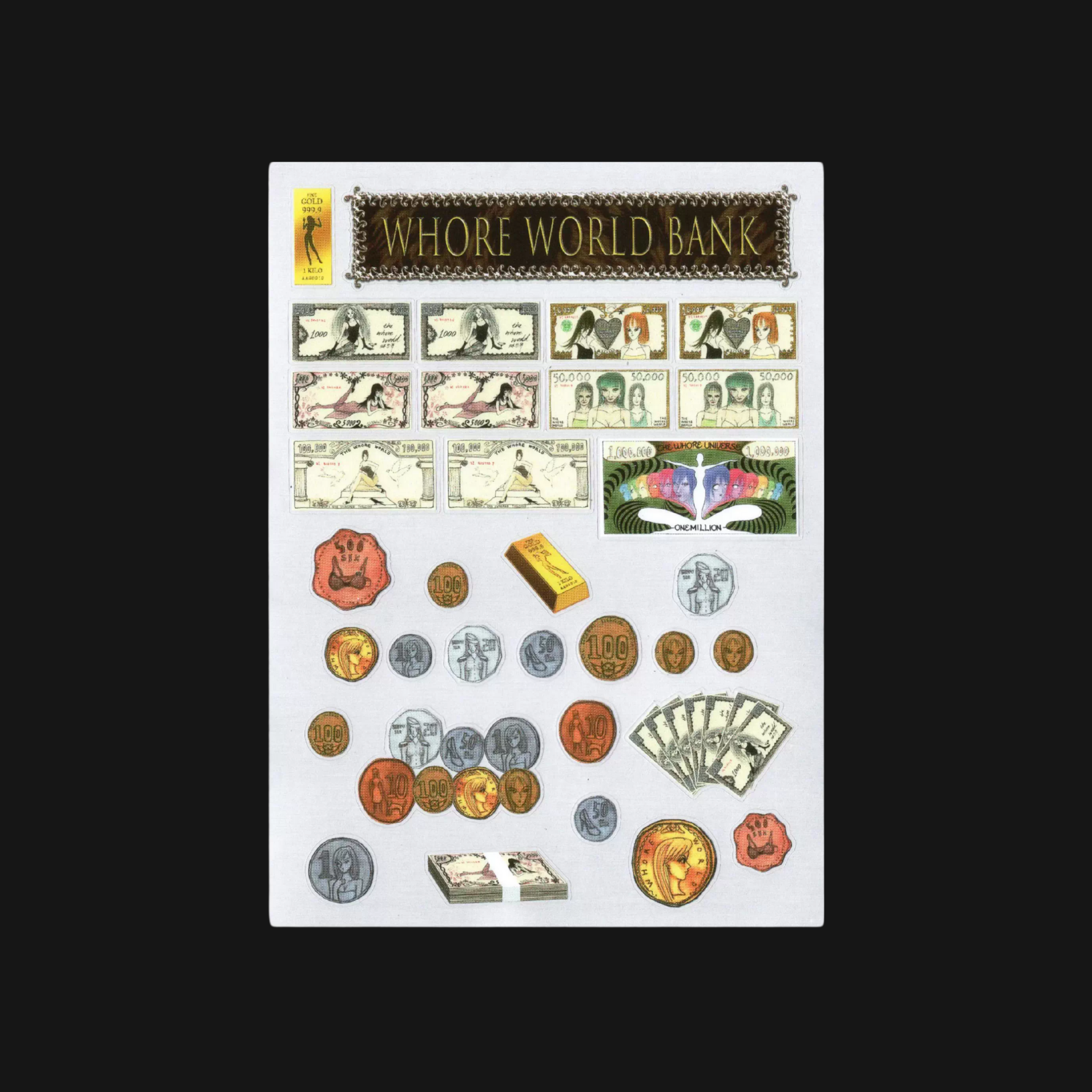 NIPTONG - CURRENCY STICKER