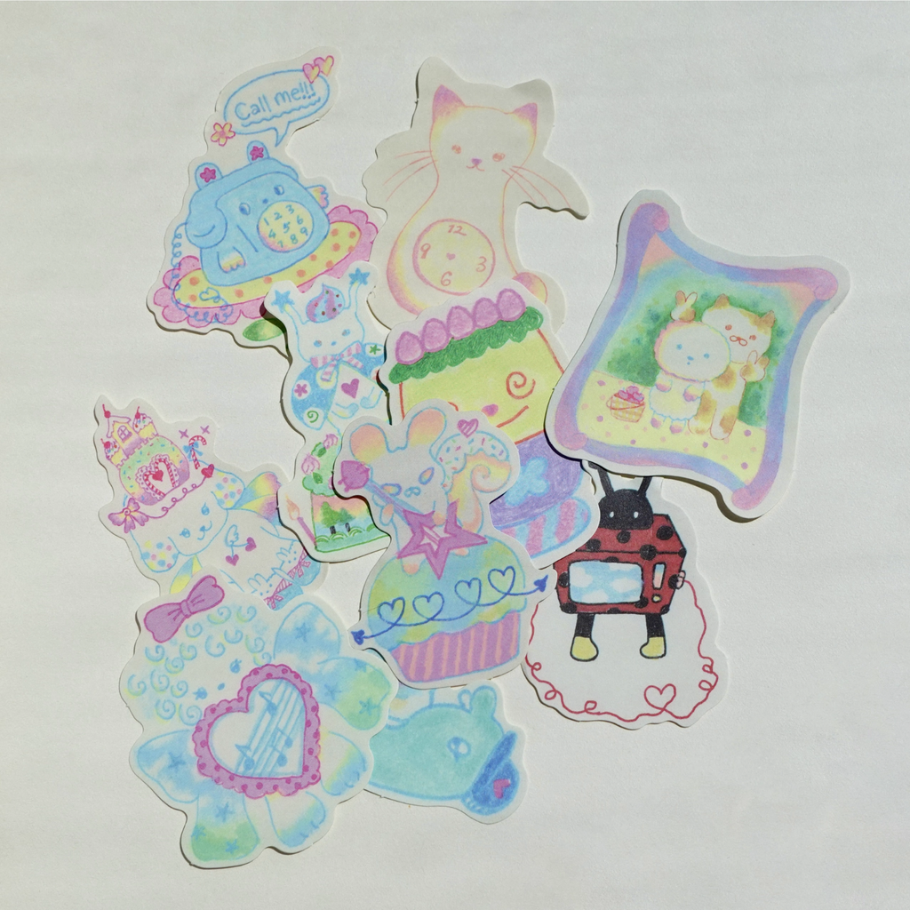 PLASTIC PECO - DREAM PATCH STICKER PACK