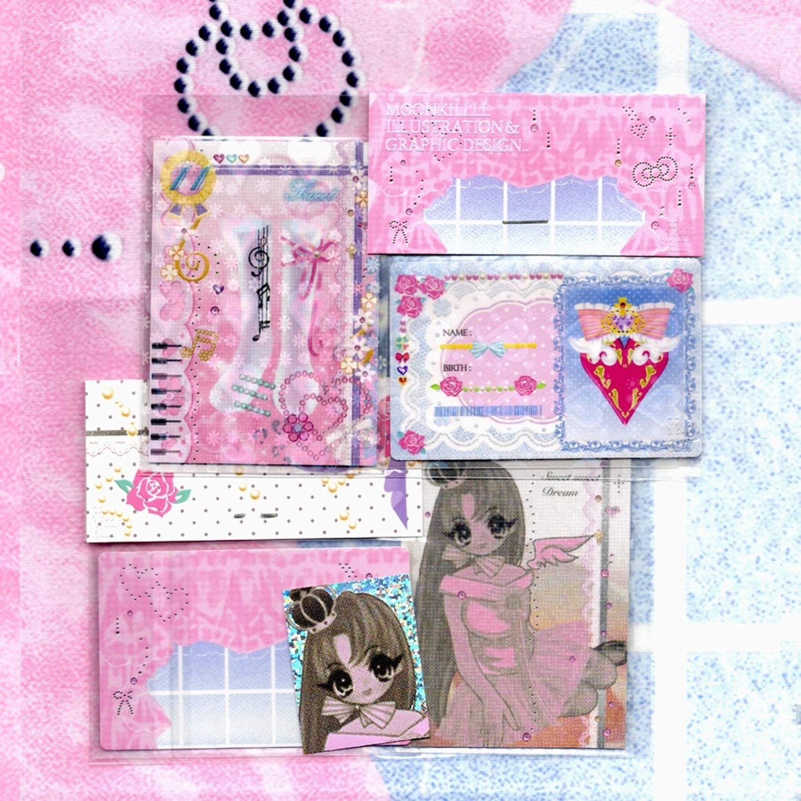 VELVET WRAPS ME IN ARMS - OUTFIT CHANGE STICKER PACK