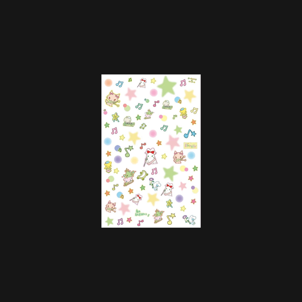 SUNONEBIRD X SHISHIHSHOP - STAR NOTES NAIL STICKER