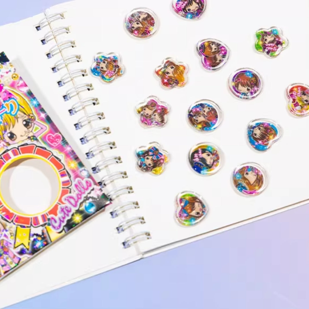 3D CRYSTAL BEAD 3D STICKER PU-03