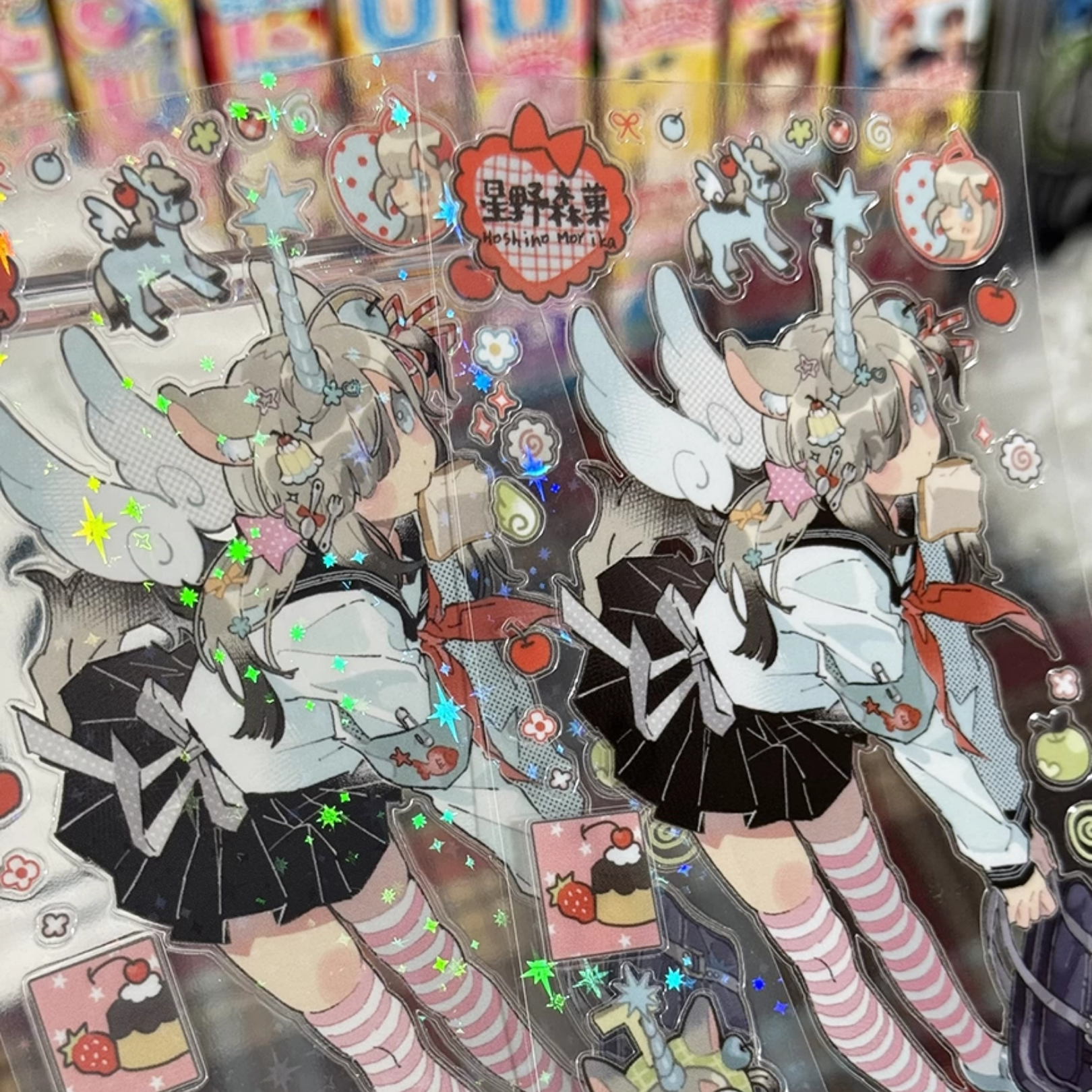 CACA CERULEAN - MORIKA STICKER SHEET