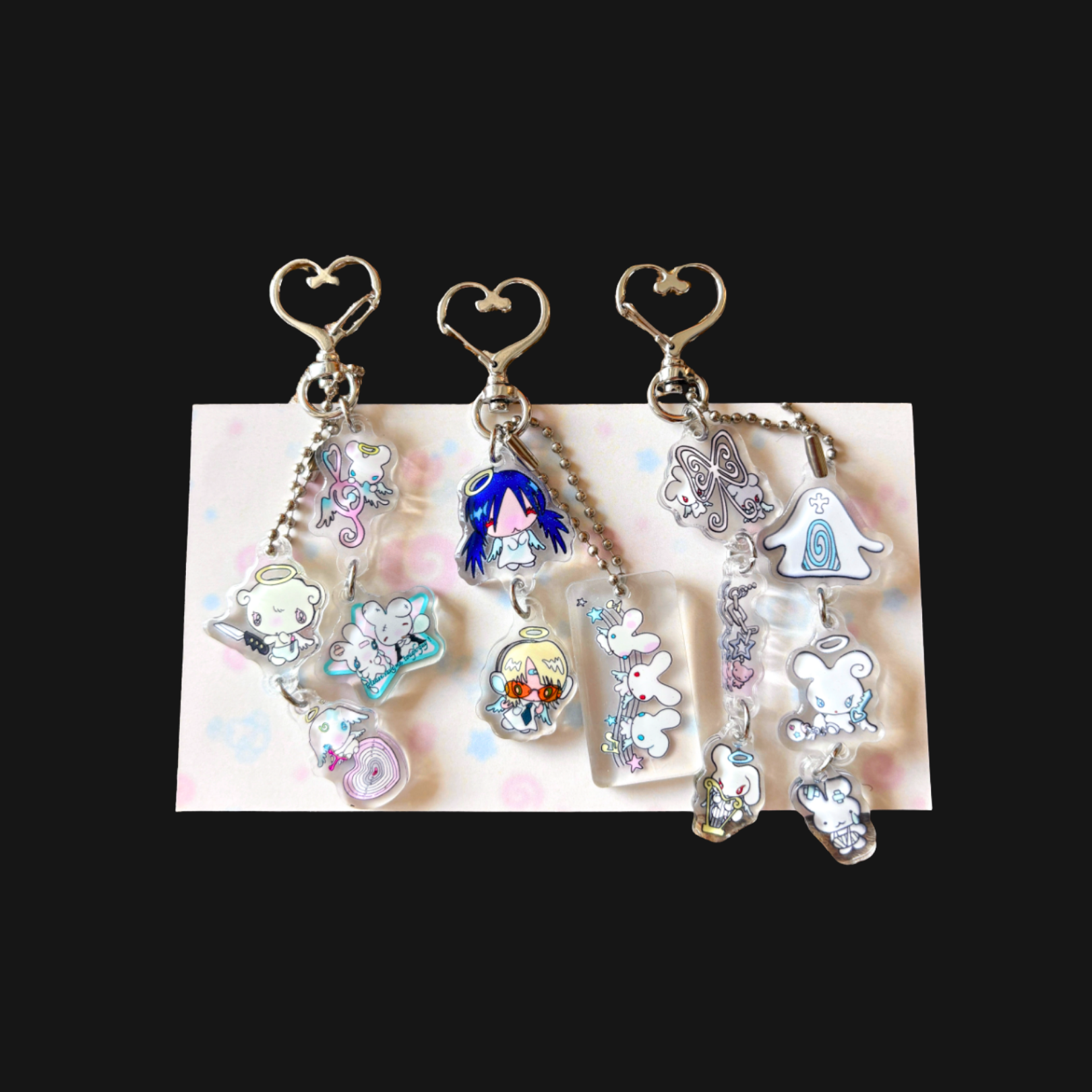 SUNONEBIRD X ACCIO - PINK KILLER KEYCHAIN