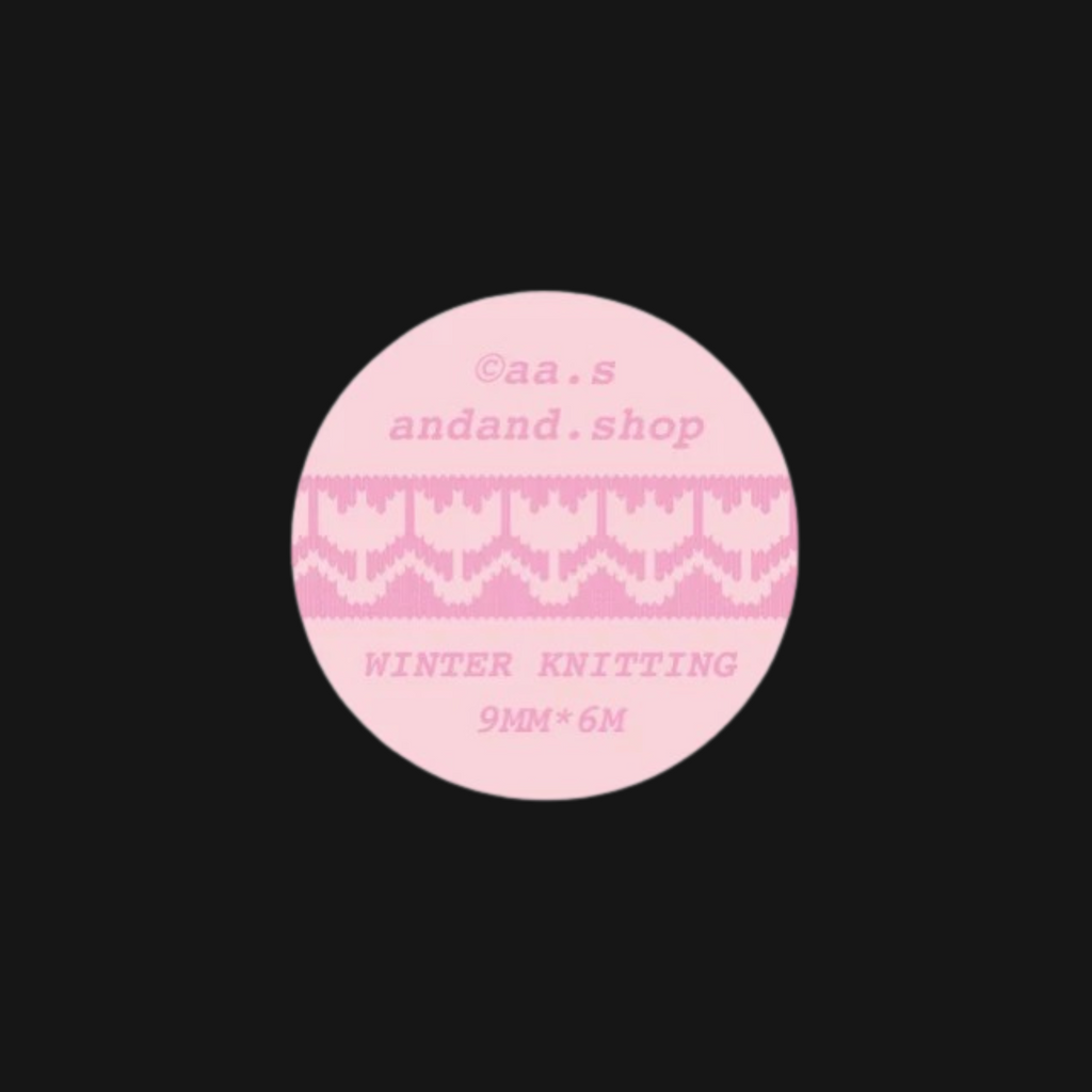 AndAnd. - Winter Sweater Sticker Roll