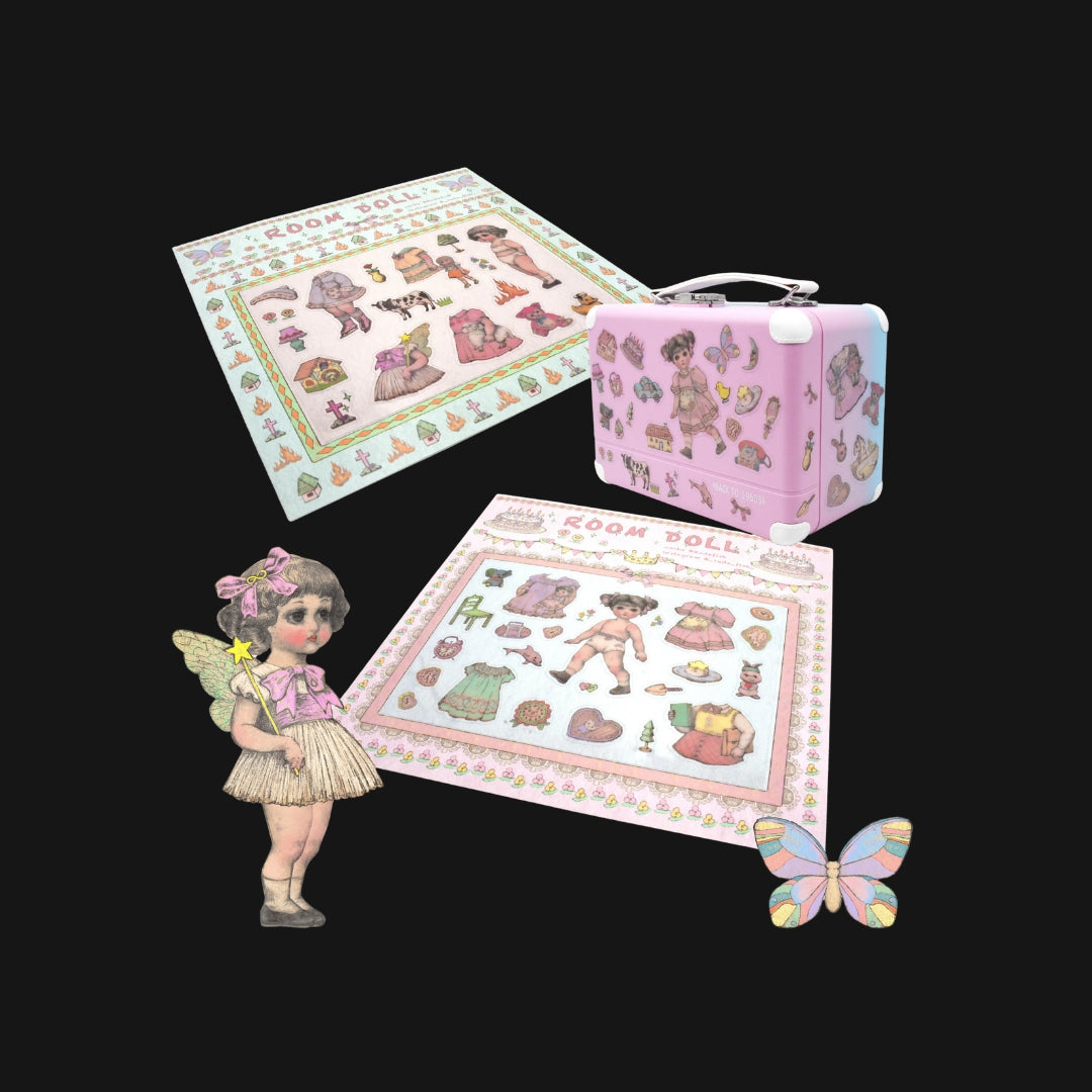 RUDEFISH - ROOM DOLL STICKER SHEET