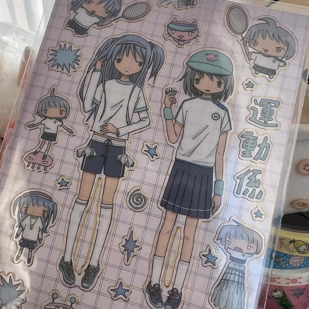 KAOLATREE - TENNIS GIRL STICKER SHEET