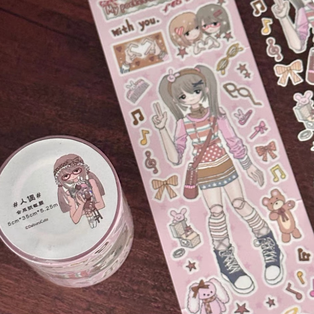 OOOCTOPUS - DOLL STICKER ROLL