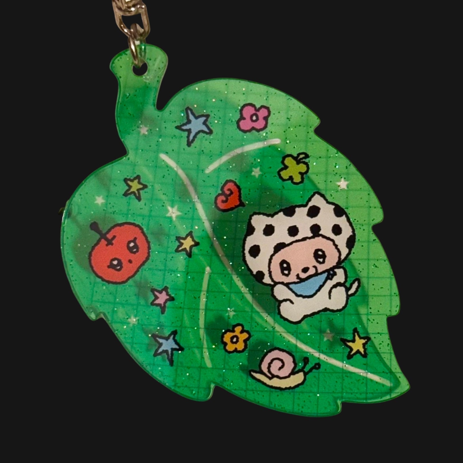 NIO BIUM - GREEN LEAF CHARM