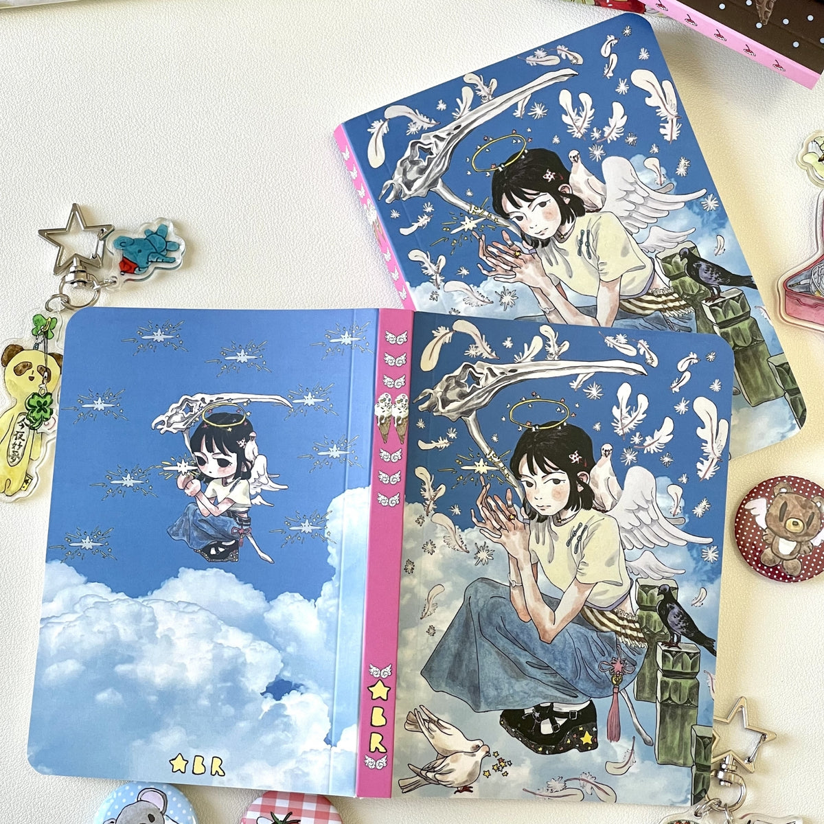 RUILIN ZHAO - CROW ANGEL A6 NOTEPAD