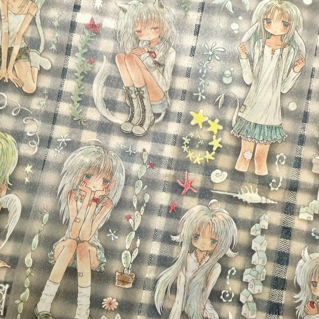 LIGHTED SNOW - WATERCOLOR STORY STICKER ROLL