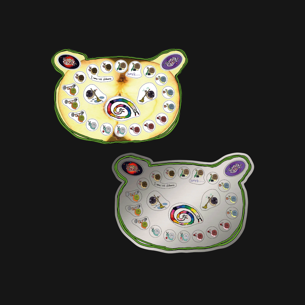 Niptong - Snail Bear Sticker Sheet