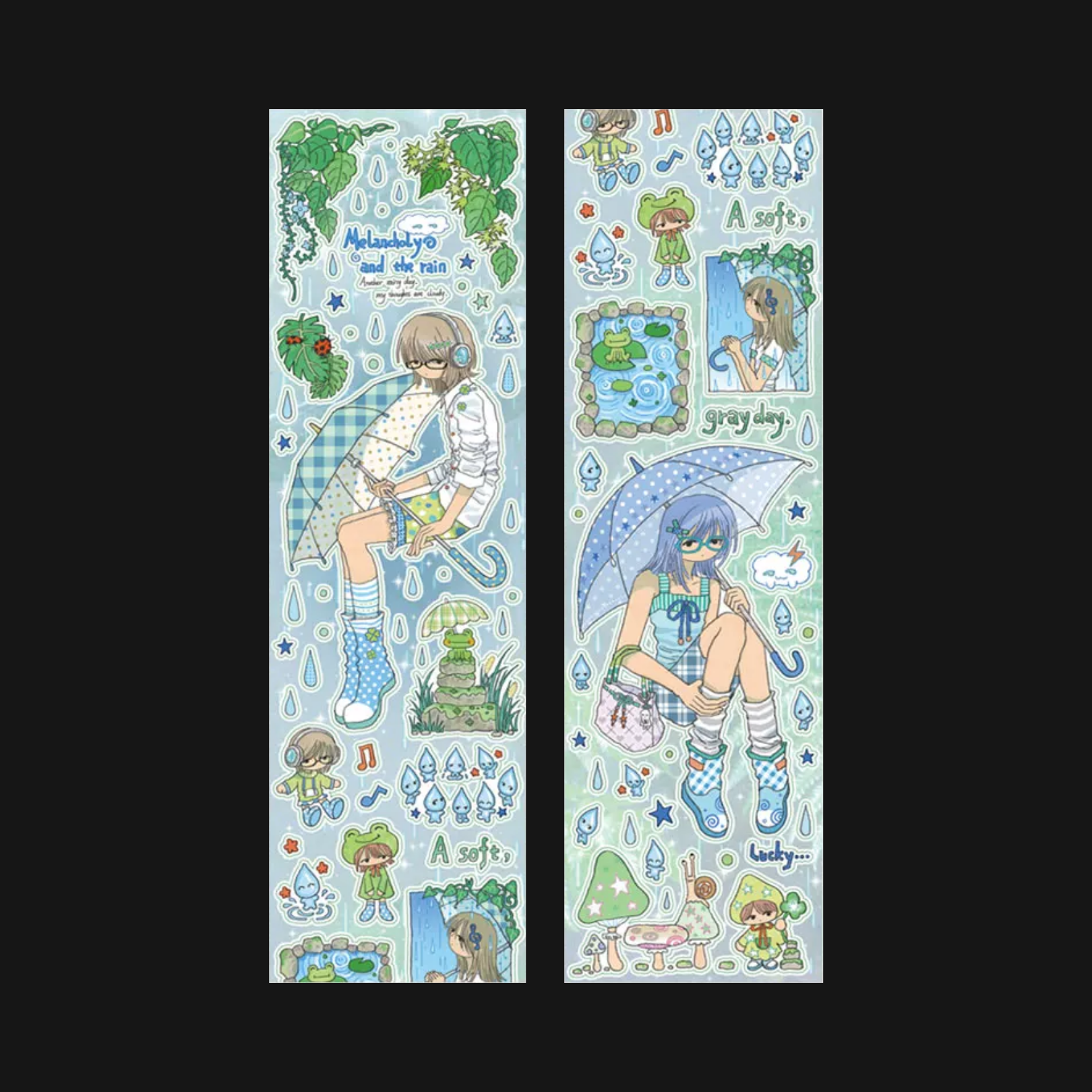 OOOCTOPUS - RAINY SEASON STICKER ROLL