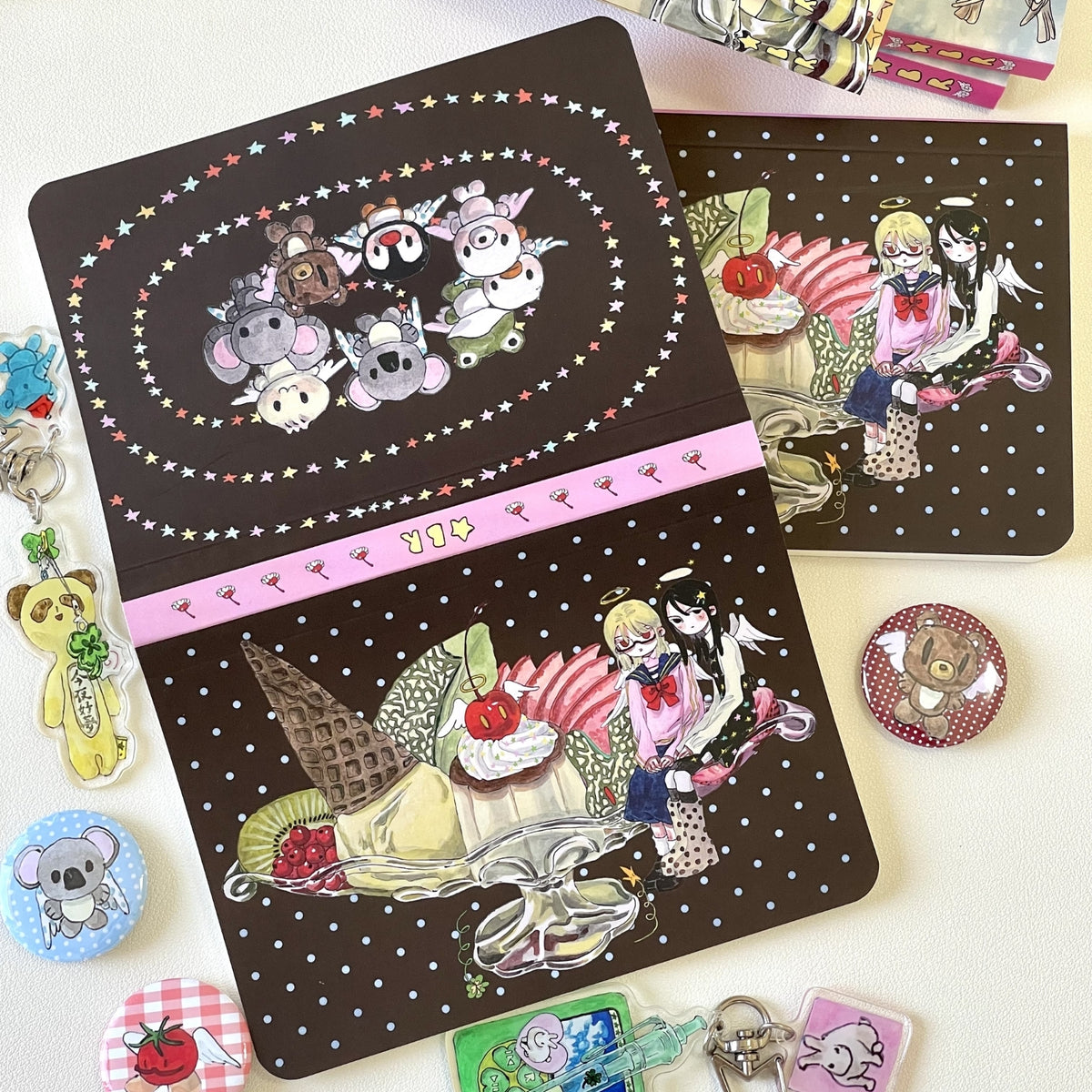 RUILIN ZHAO - SPINNING STAR ANGEL PUDDING BOAT NOTEPAD