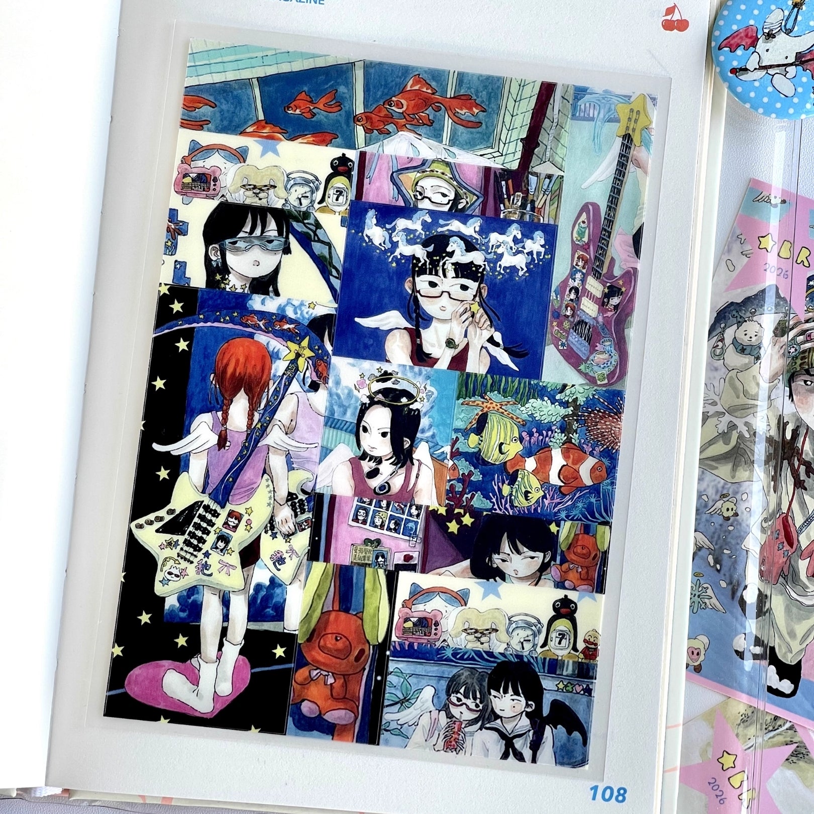 RUILIN ZHAO - INSTRUMENT AS WEAPON STICKER SHEET