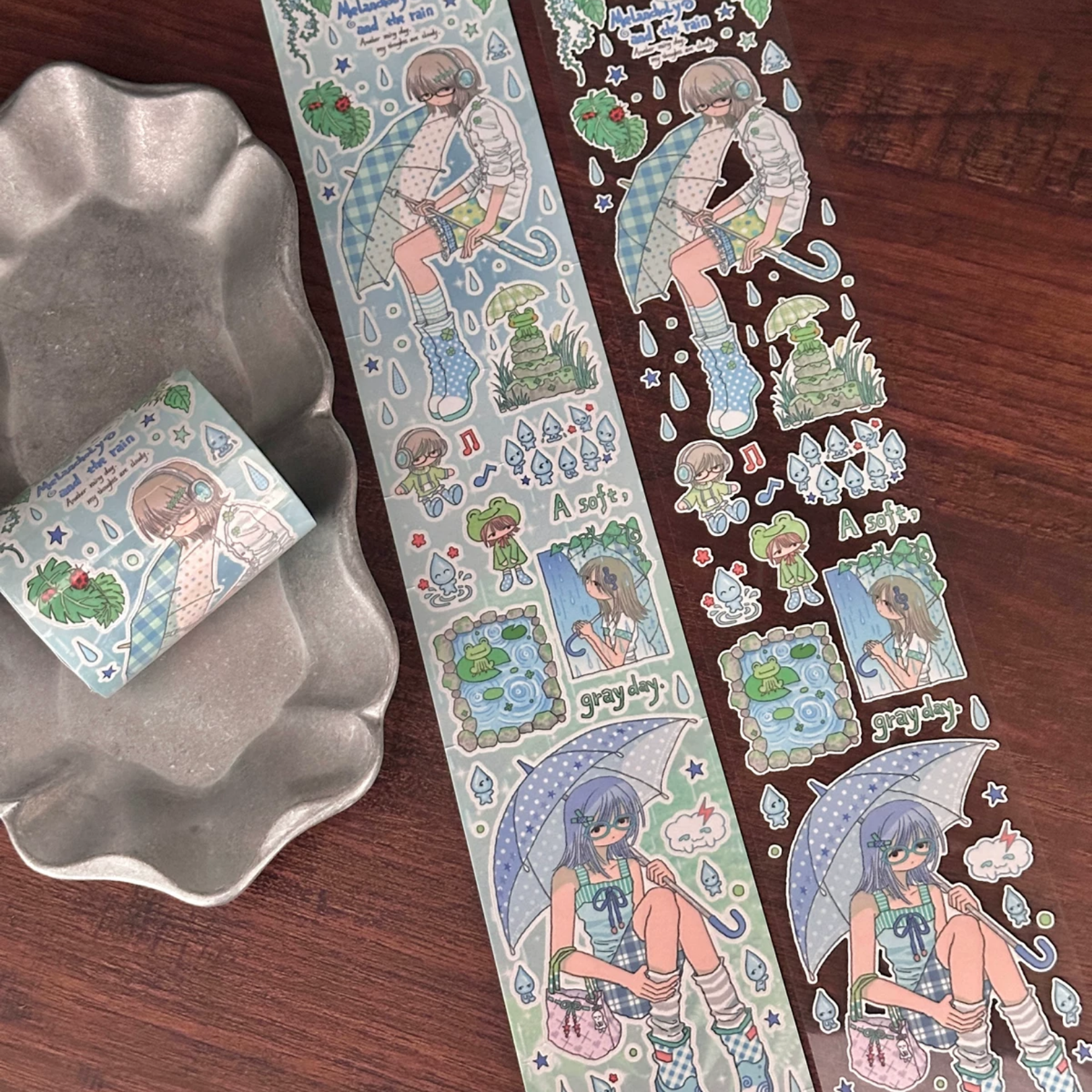 OOOCTOPUS - RAINY SEASON STICKER ROLL