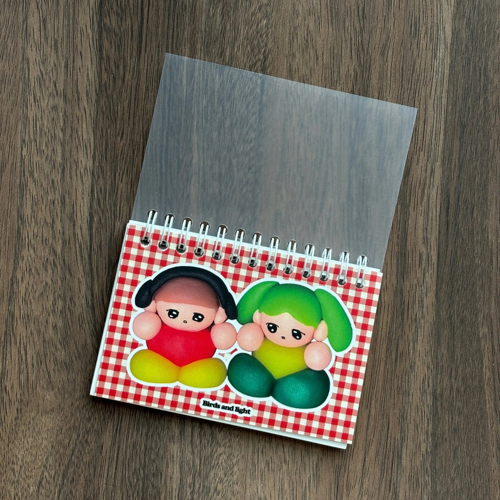 BIRDS & LIGHT - TWINS NOTEPAD