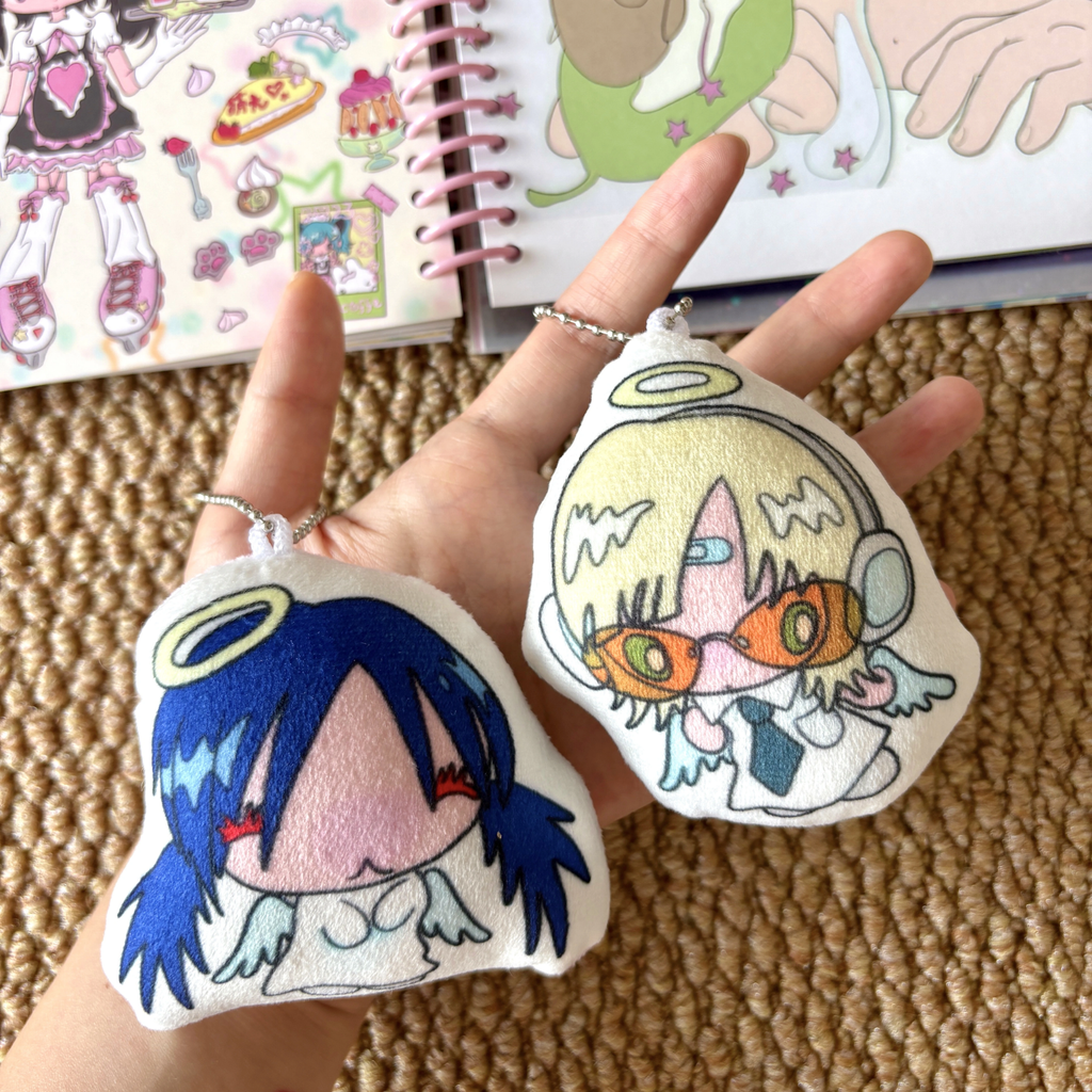 SUNONEBIRD X ACCIO - ANGEL PLUSHY KEYCHAIN