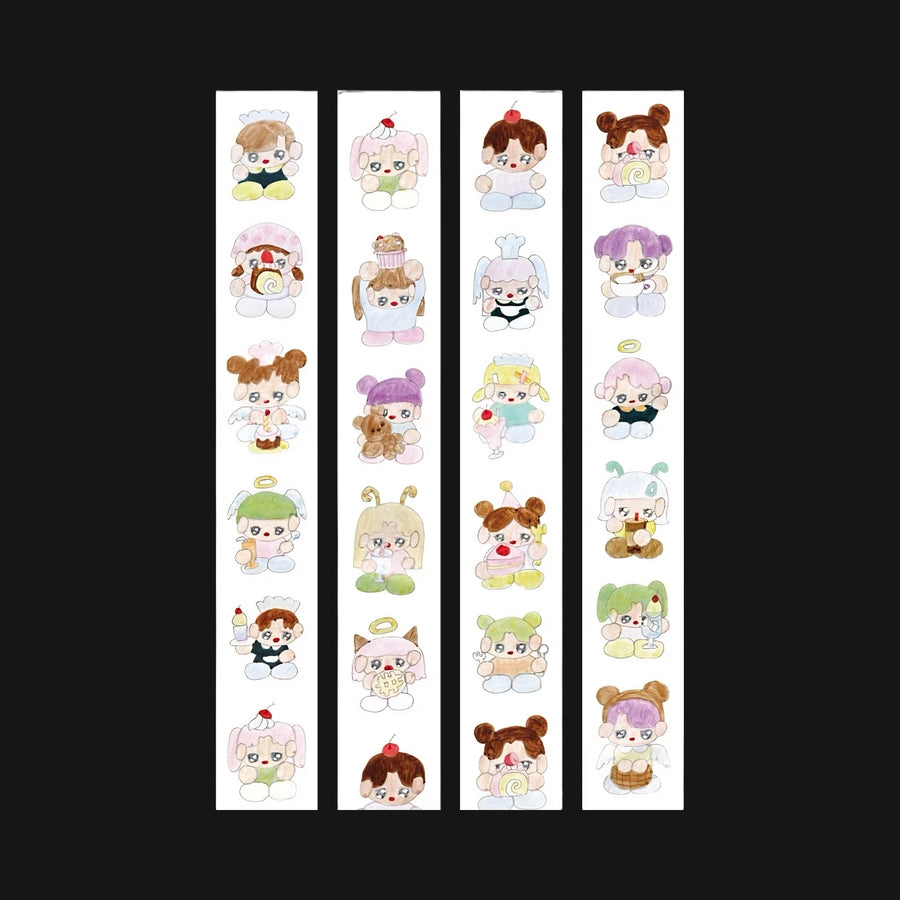BIRDS & LIGHT - DESSERT SHOP STICKER ROLL