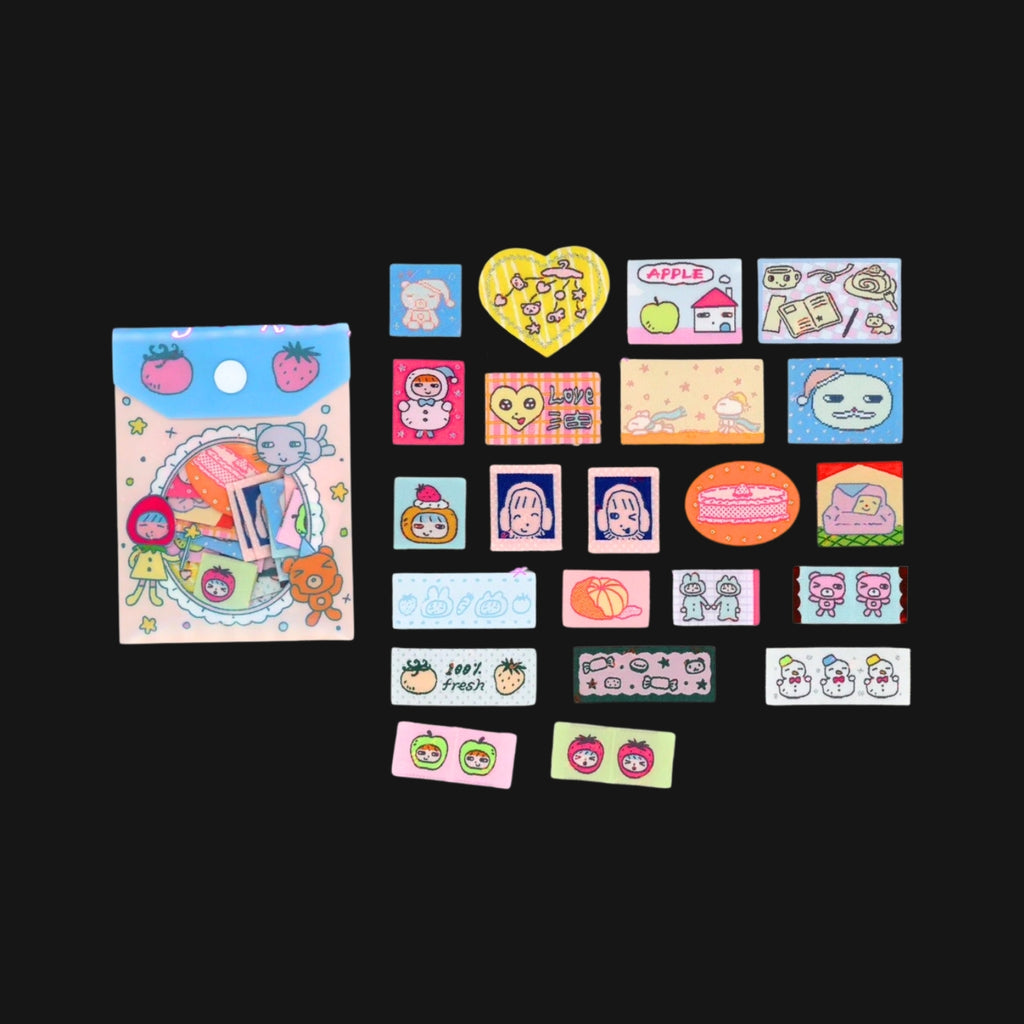 SODDERRORS - CANDY BAG FABRIC STICKER SET