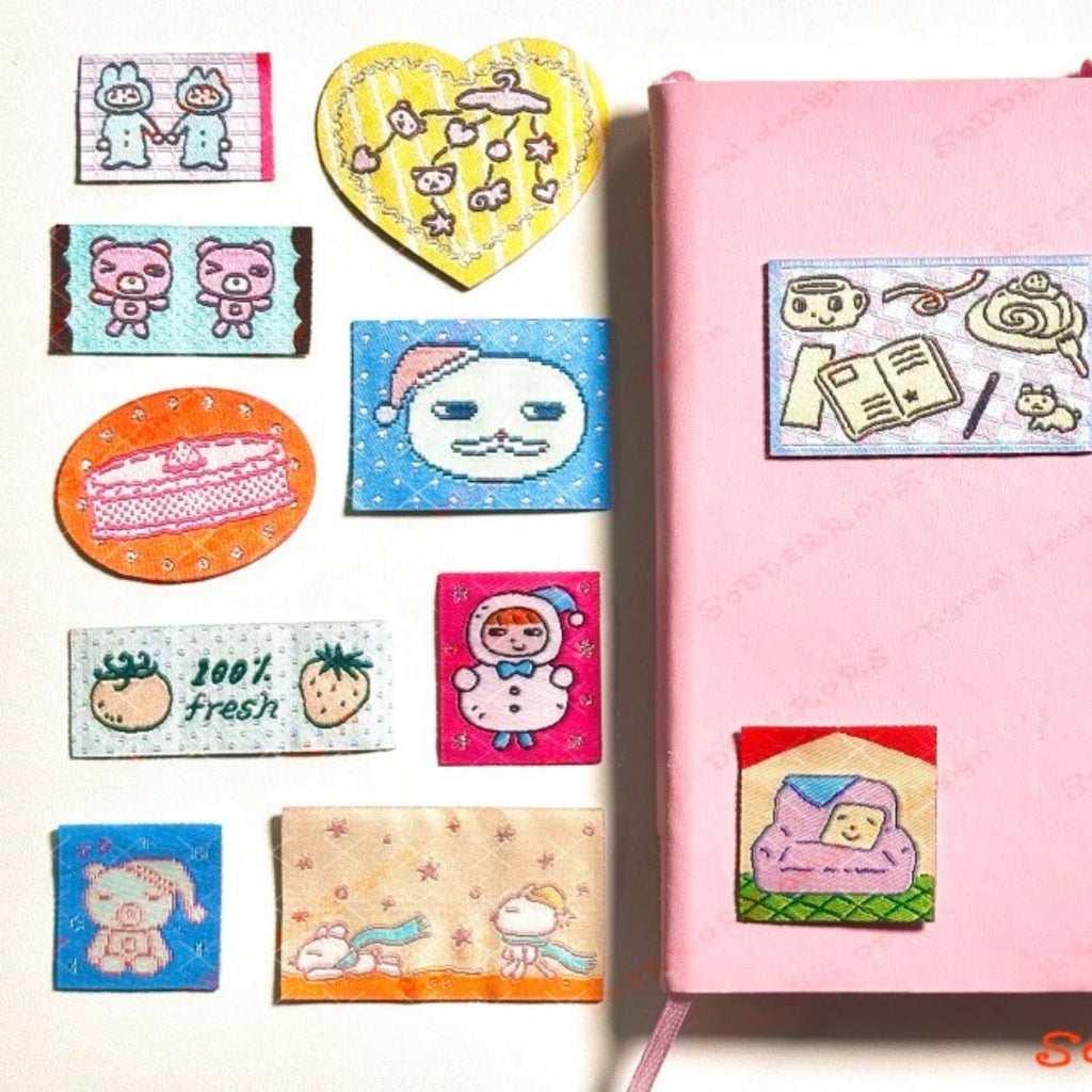 SODDERRORS - CANDY BAG FABRIC STICKER SET