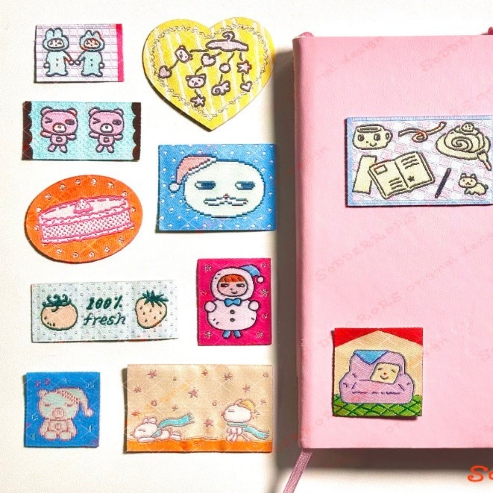 SODDERRORS - CANDY BAG FABRIC STICKER SET