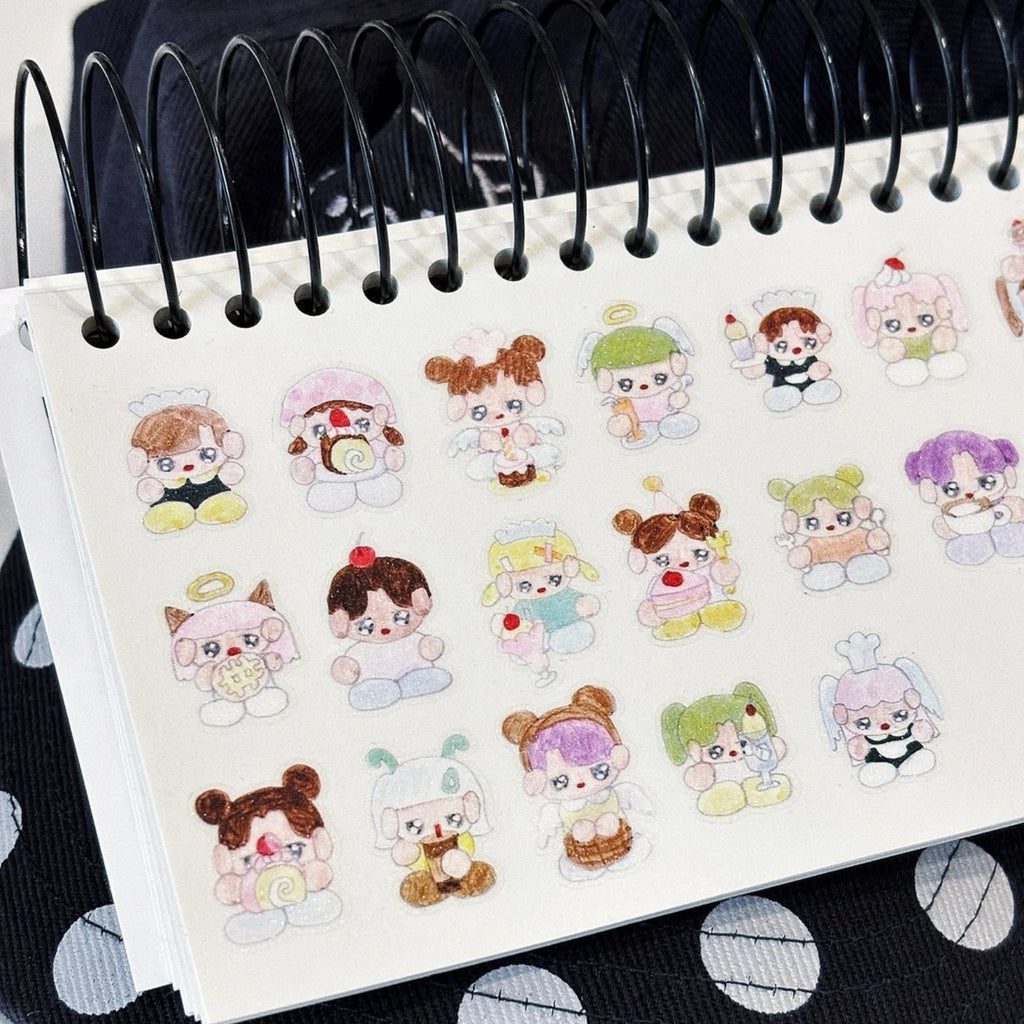 BIRDS & LIGHT - DESSERT SHOP STICKER ROLL