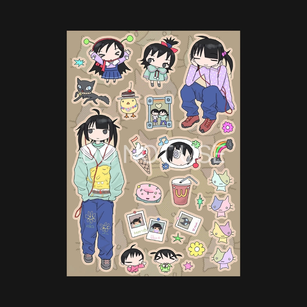 KAOLATREE - DAILY LIFE STICKER SHEET