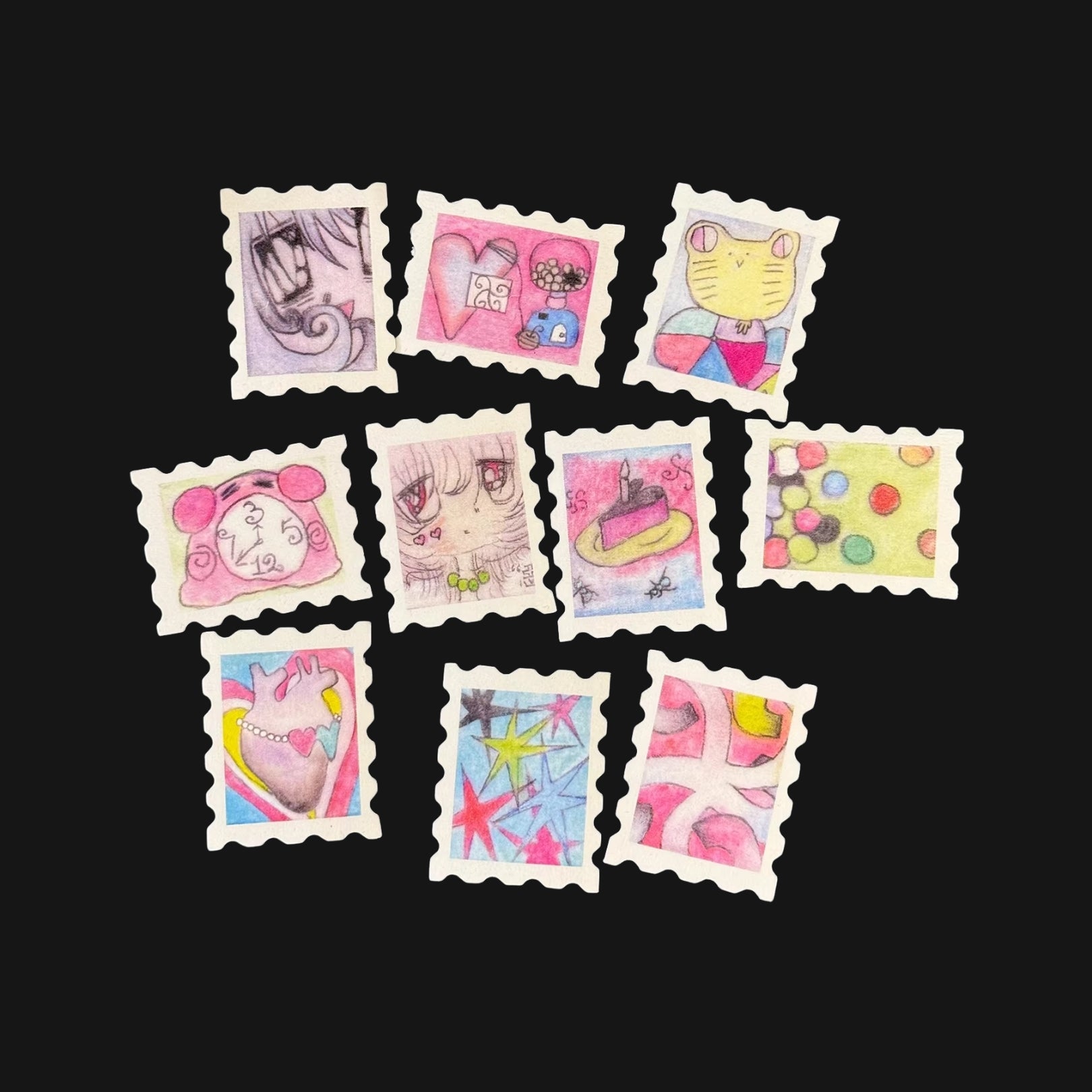 LAZY VENUS SYNDROME - DREAM EXPERIMENT STICKER PACK