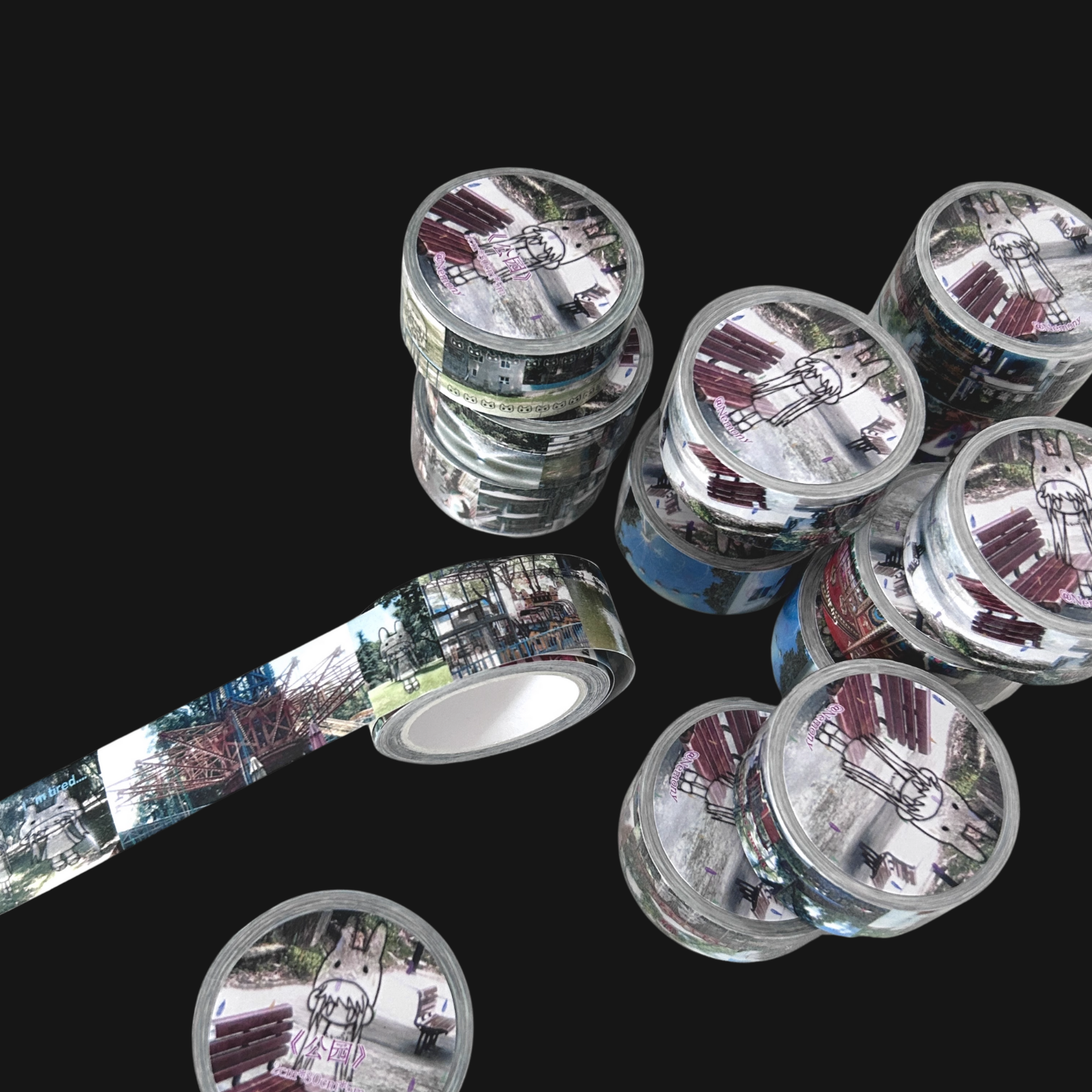 Nemony - Park Sticker Roll