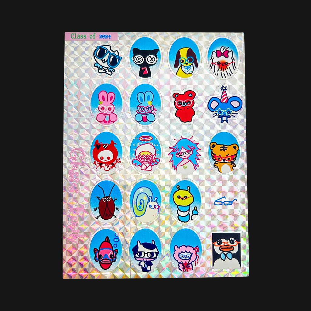 Congming - Headphone Family Sticker Sheet