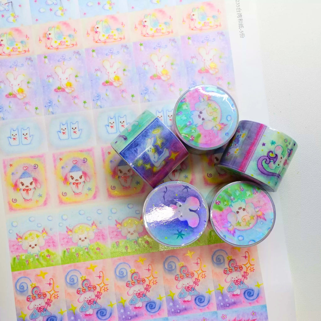 PLASTIC PECO - SOFT SPELL STICKER ROLL