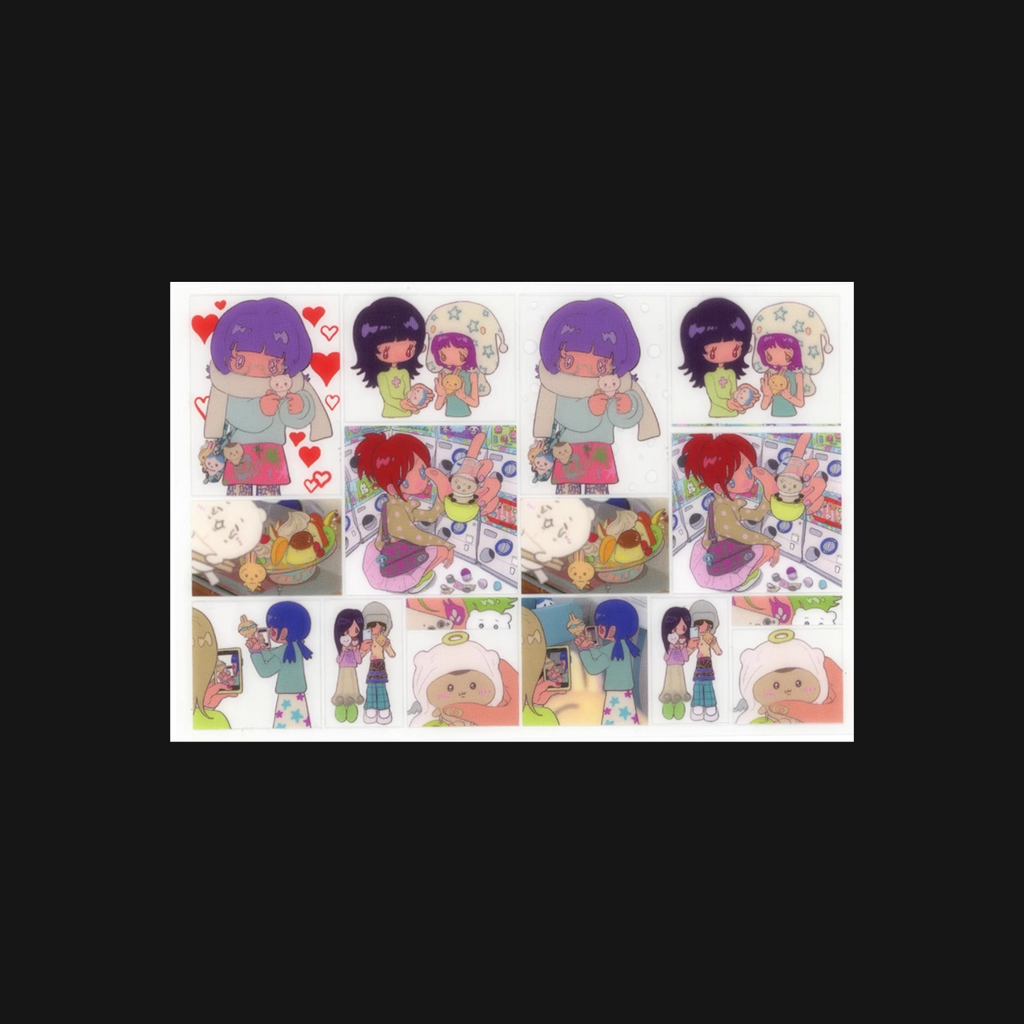 Sunonebird - Plush Toys Are My Favorite Sticker Sheet