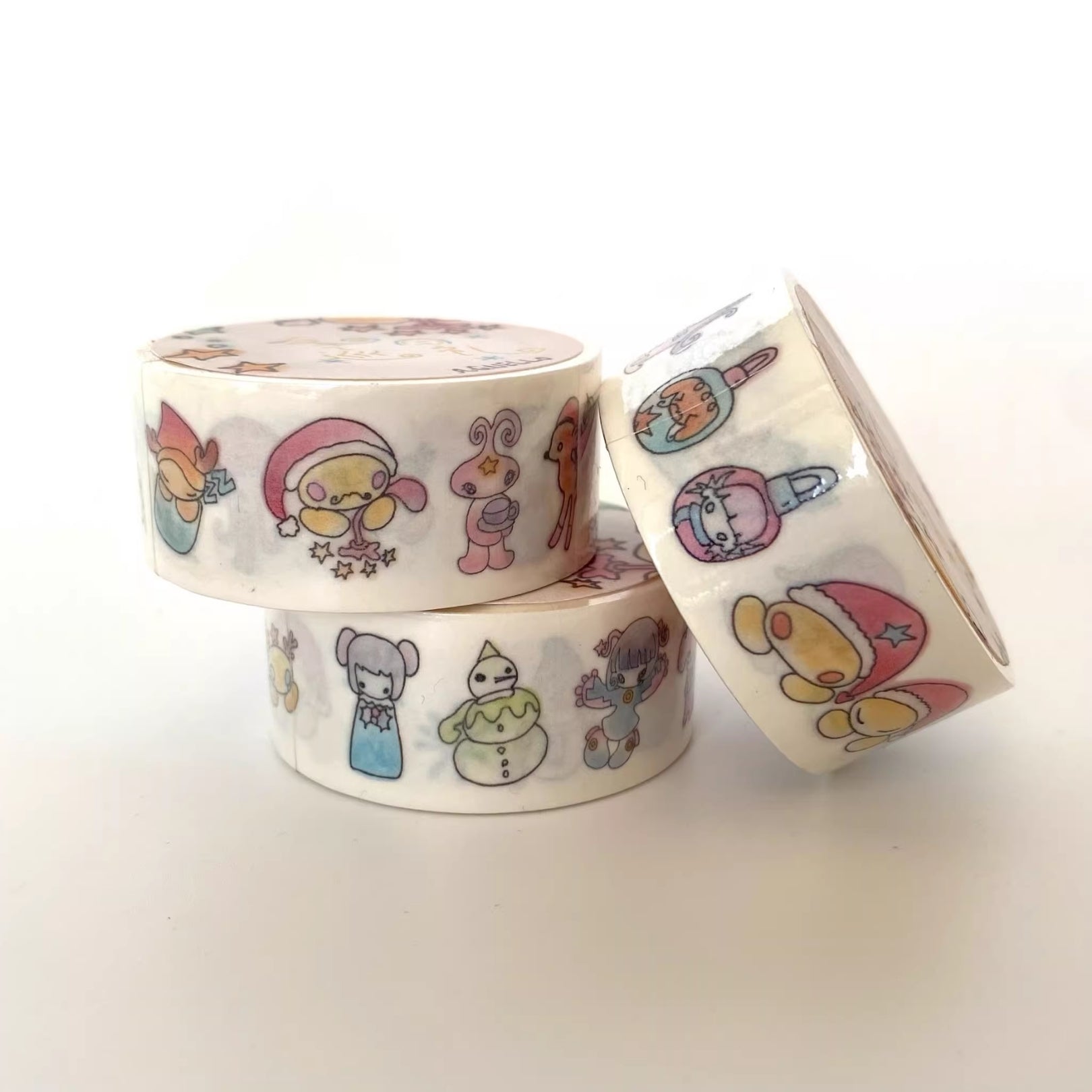 AGNELLO - WINTER PILGRIMAGE WASHI TAPE STICKER ROLL
