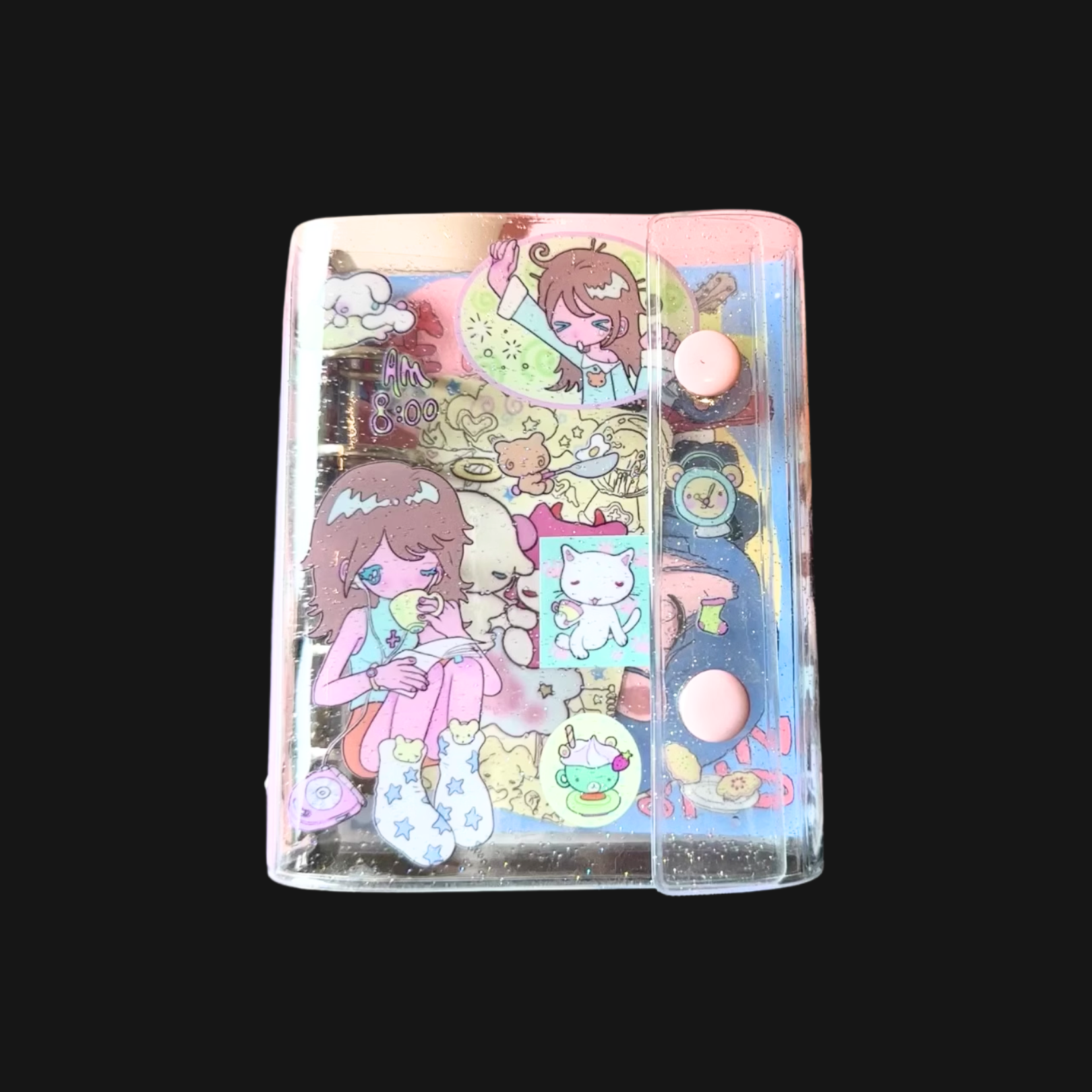 Sunonebird x Accio - Music-Listening Girl M5 Binder