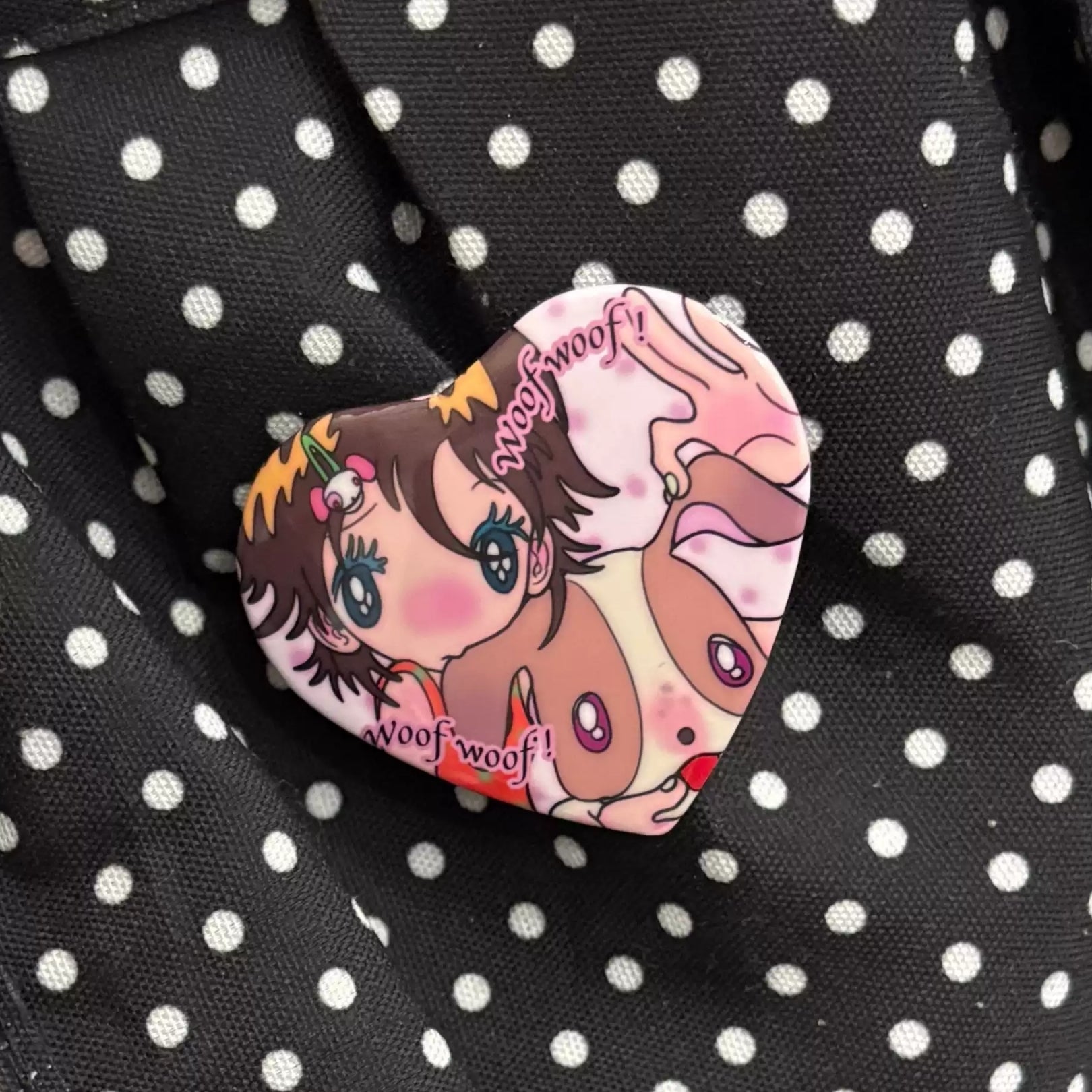 SUNONEBIRD X ACCIO - RUN RUN PARK HEART BADGE