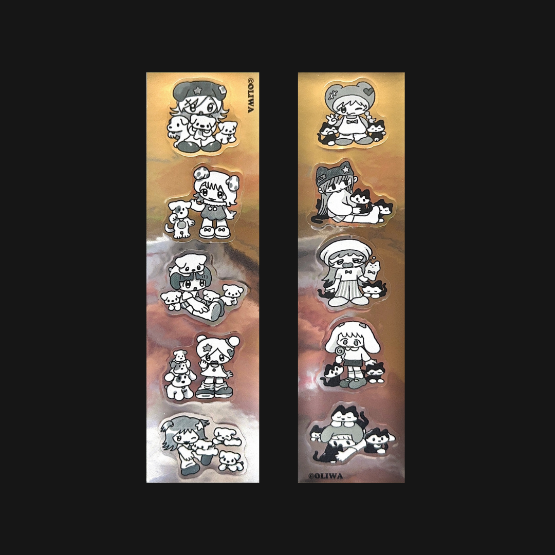 Oliwa - Dog & Cat Friends Sticker