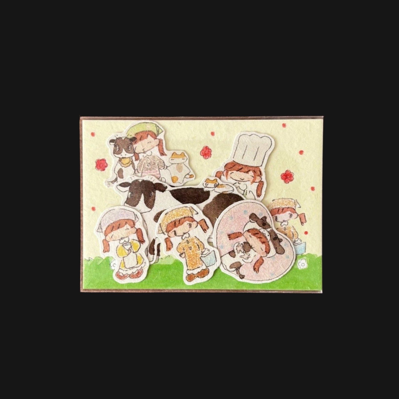 LITTLE PERSON - DAIRY CATTLE STICKER PACK