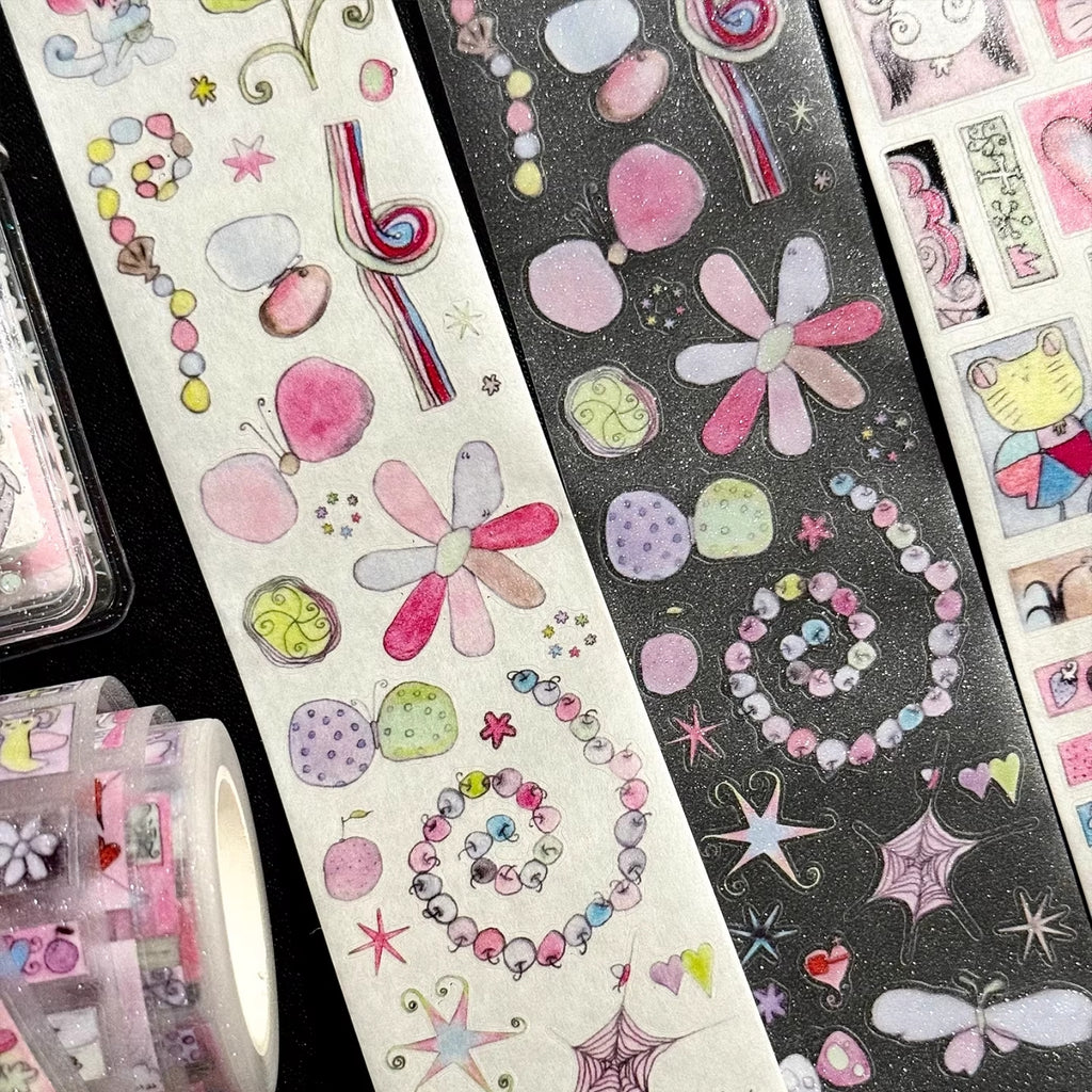 LAZY VENUS SYNDROME - TWIN BUTTERFLY STICKER ROLL