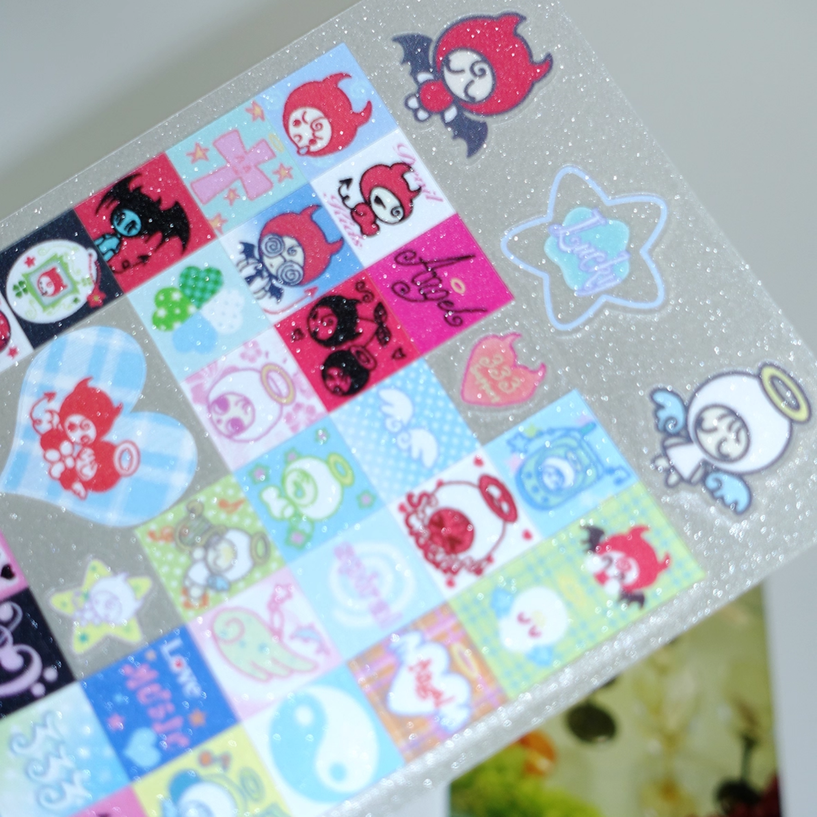 CONGMING - ANGEL DEVIL STICKER SHEET