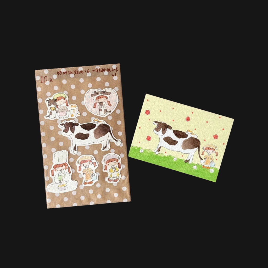 LITTLE PERSON - DAIRY CATTLE STICKER PACK