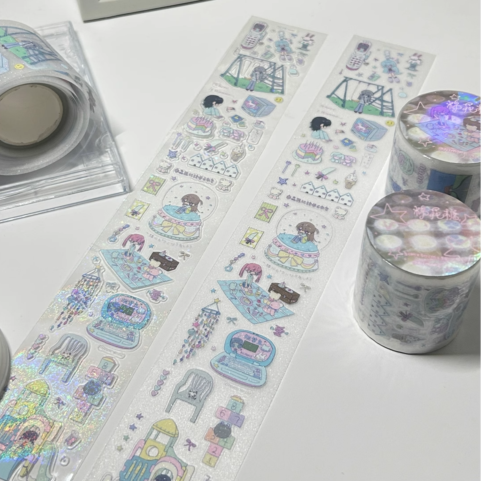 Nemony - Marshmallow Sticker Roll
