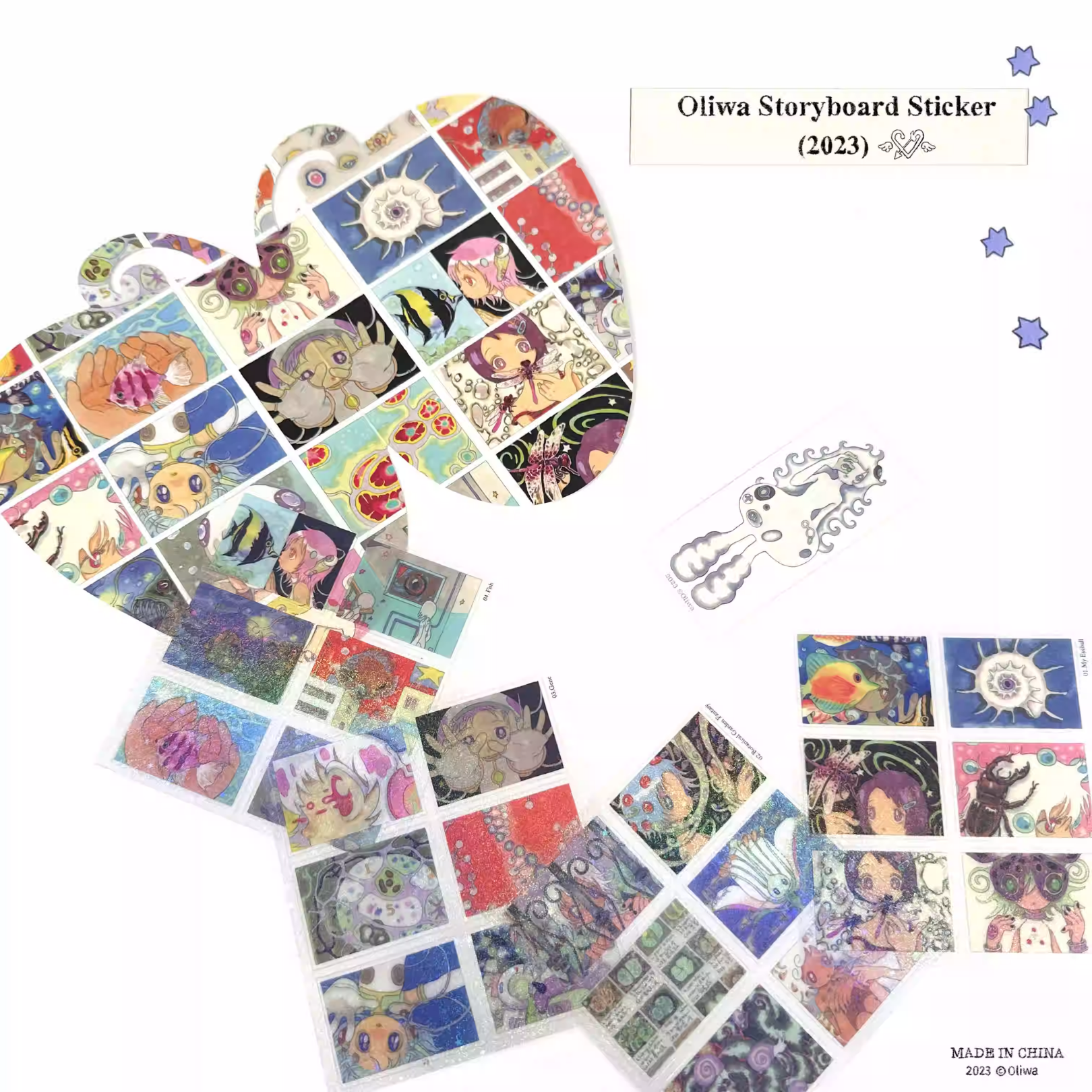 Oliwa - Storyboard 2023 Sticker Sheet