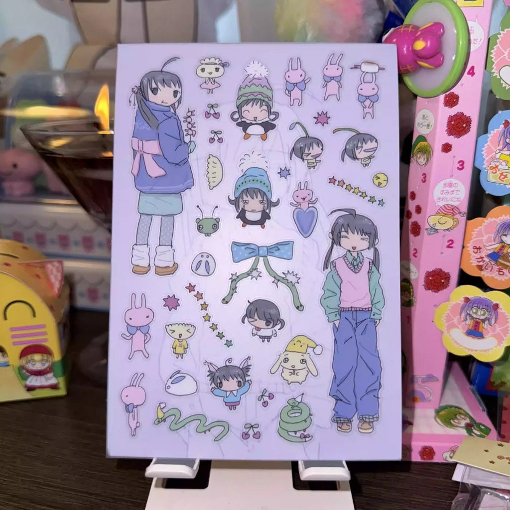 KAOLATREE - RICE CAKE BUNNY STICKER SHEET