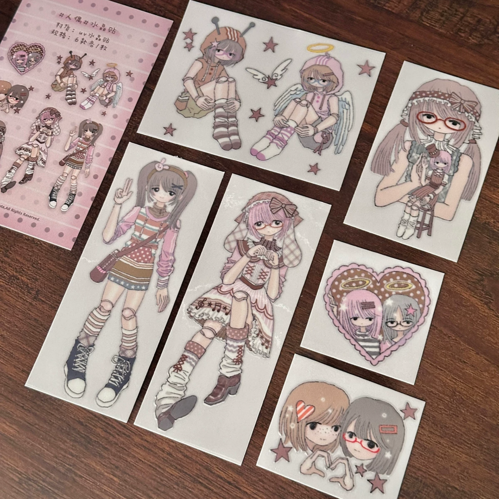 OOOCTOPUS - DOLL TRANSFER STICKER